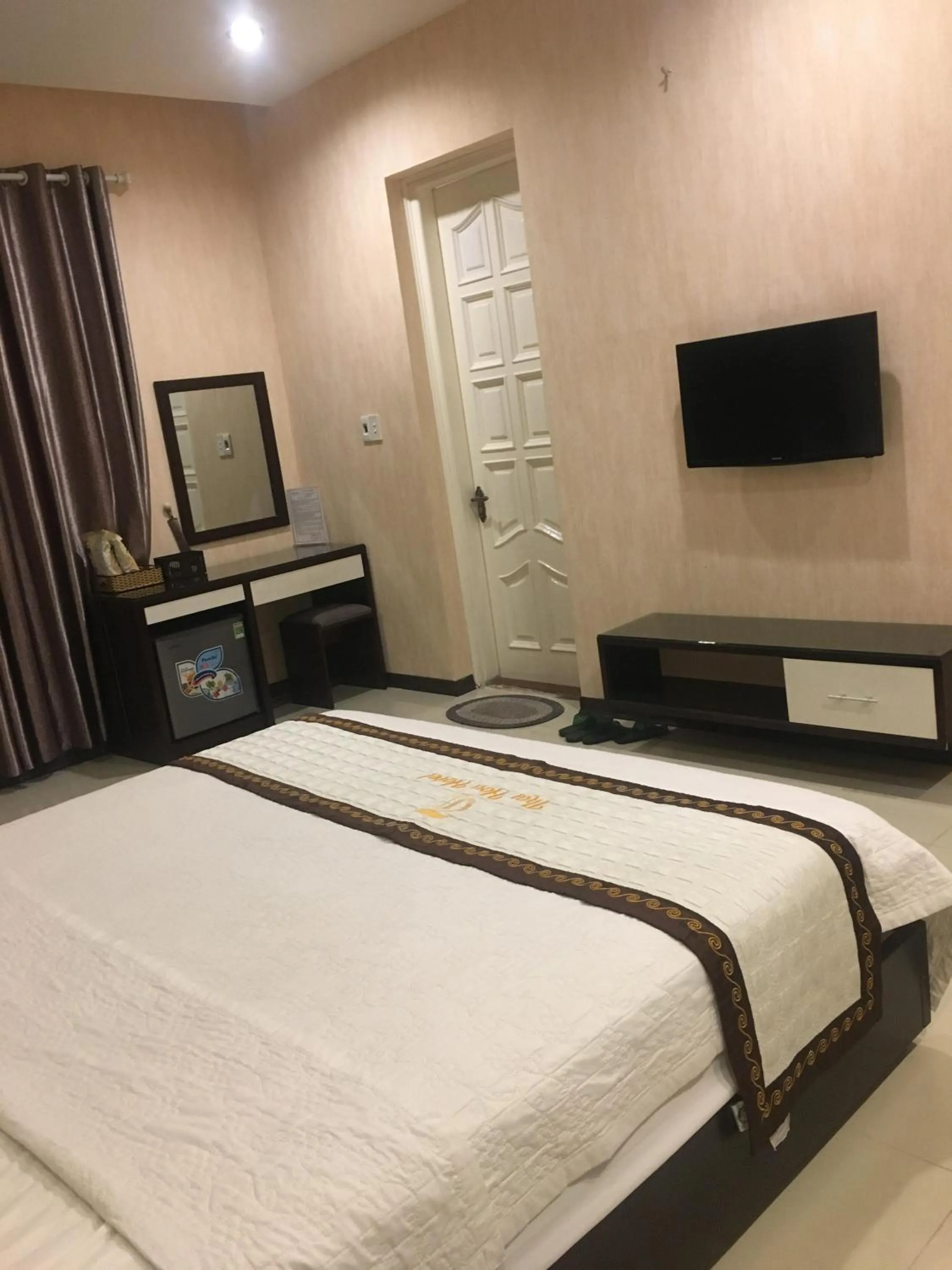 Bed in Thai Hoa Hotel