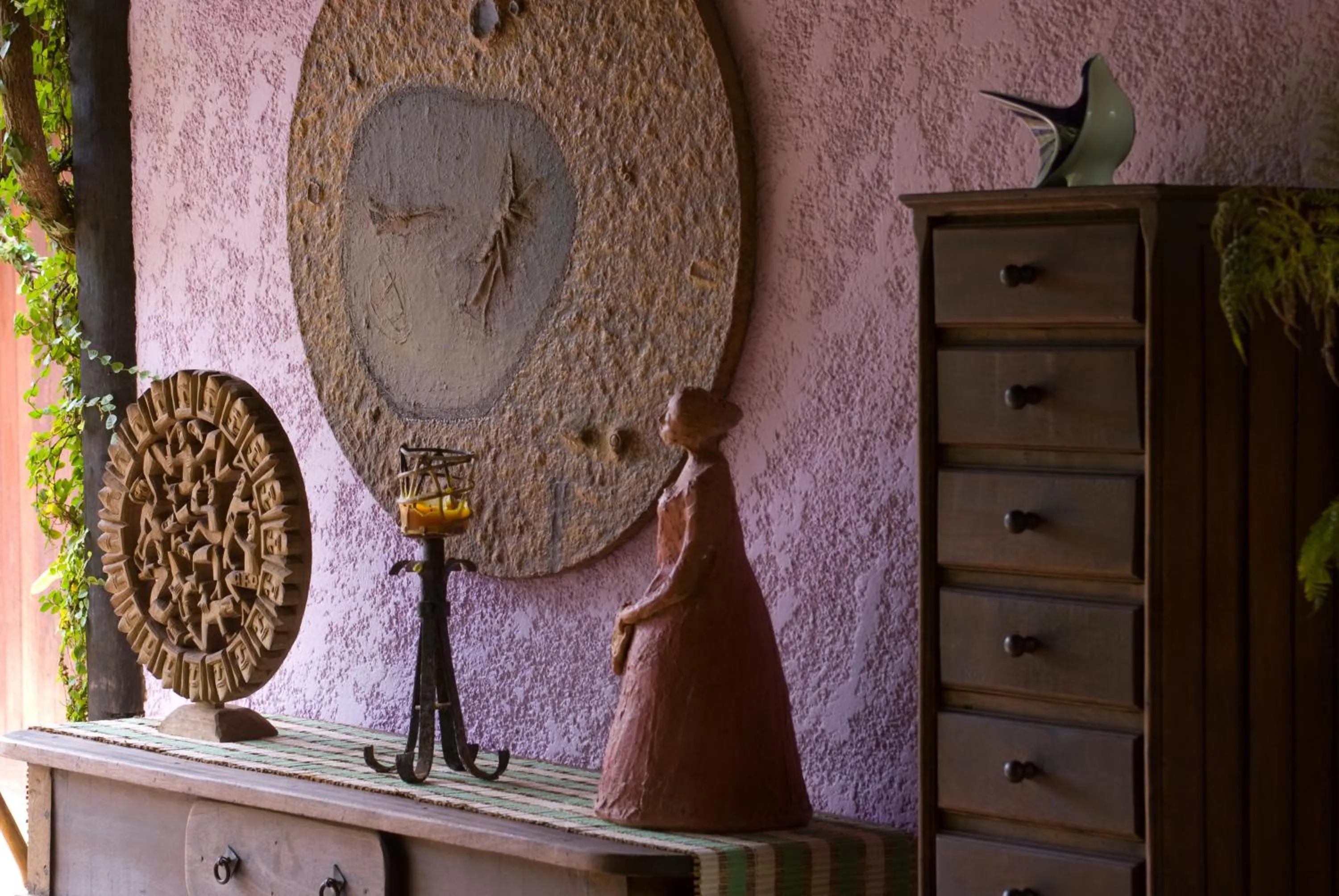 Decorative detail in Vilangelim Eco-Pousada