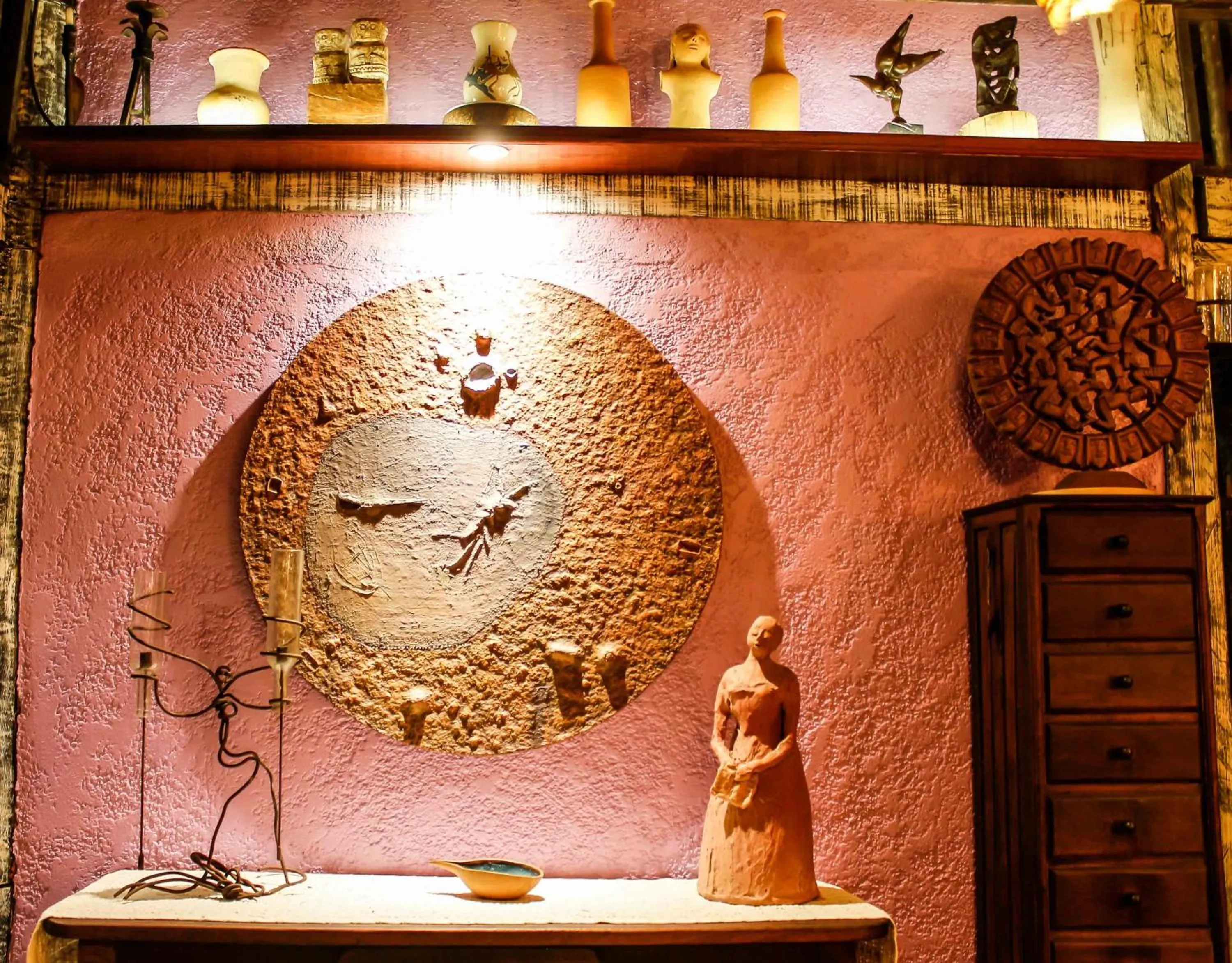 Decorative detail in Vilangelim Eco-Pousada