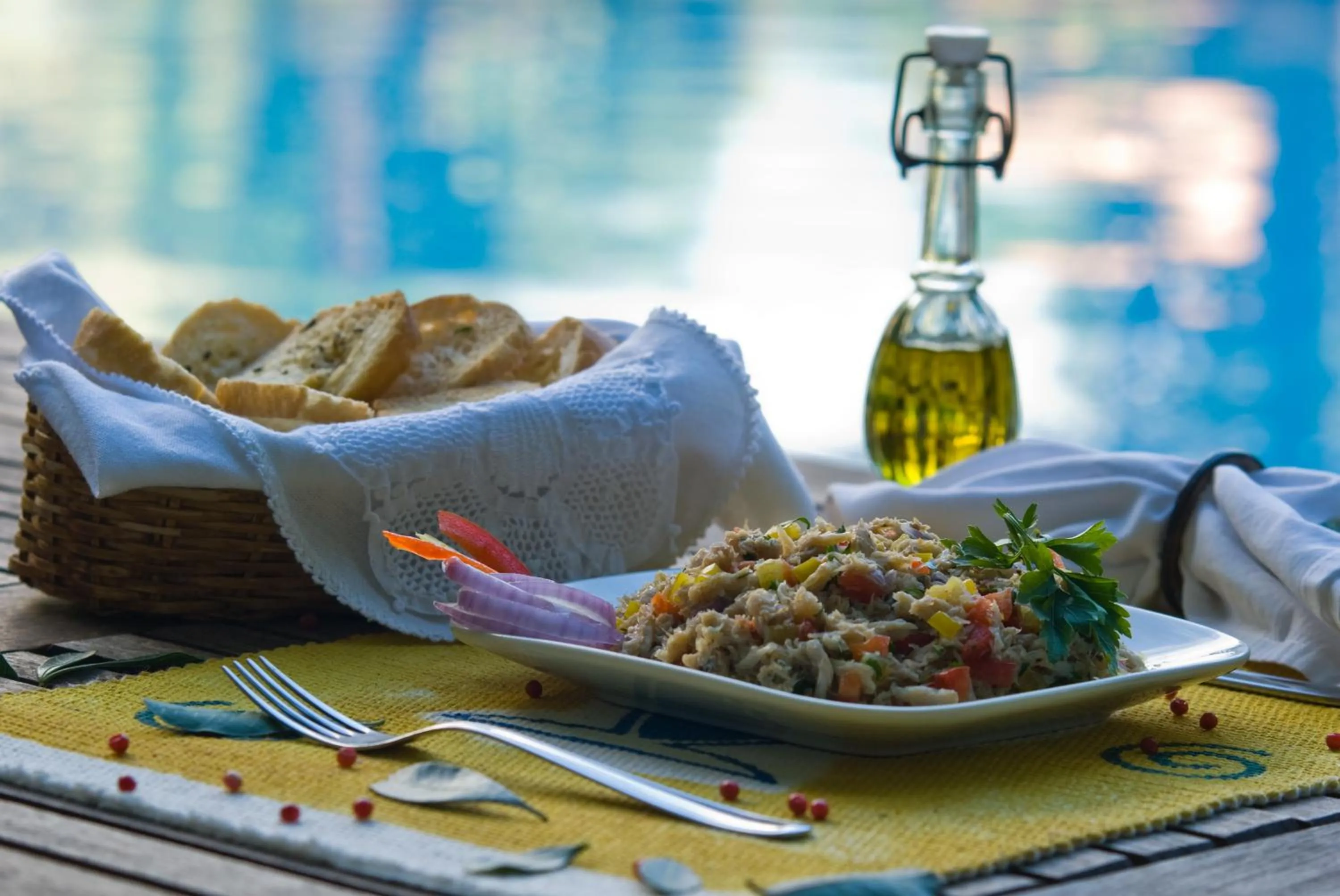 Food close-up in Vilangelim Eco-Pousada