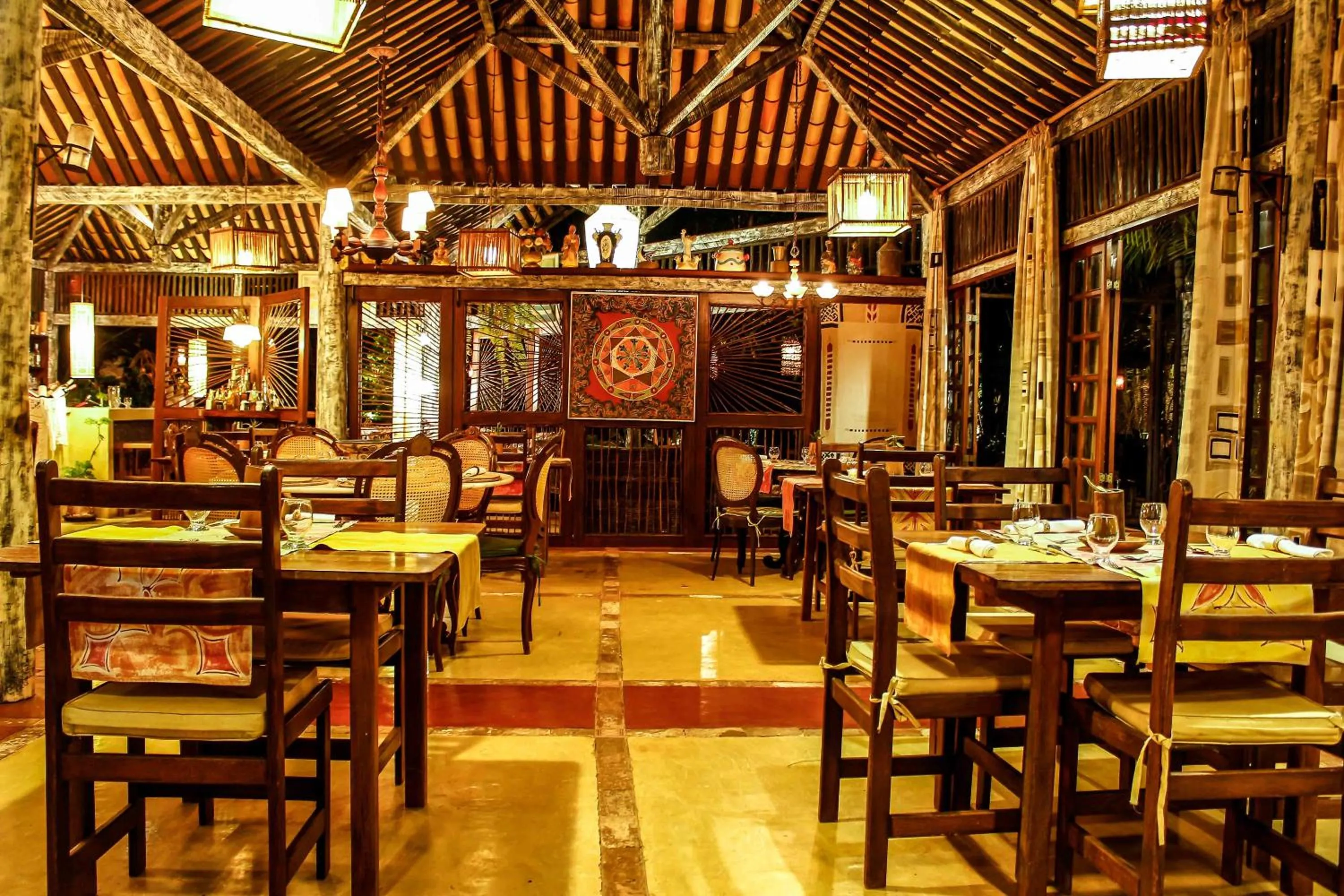 Restaurant/places to eat in Vilangelim Eco-Pousada