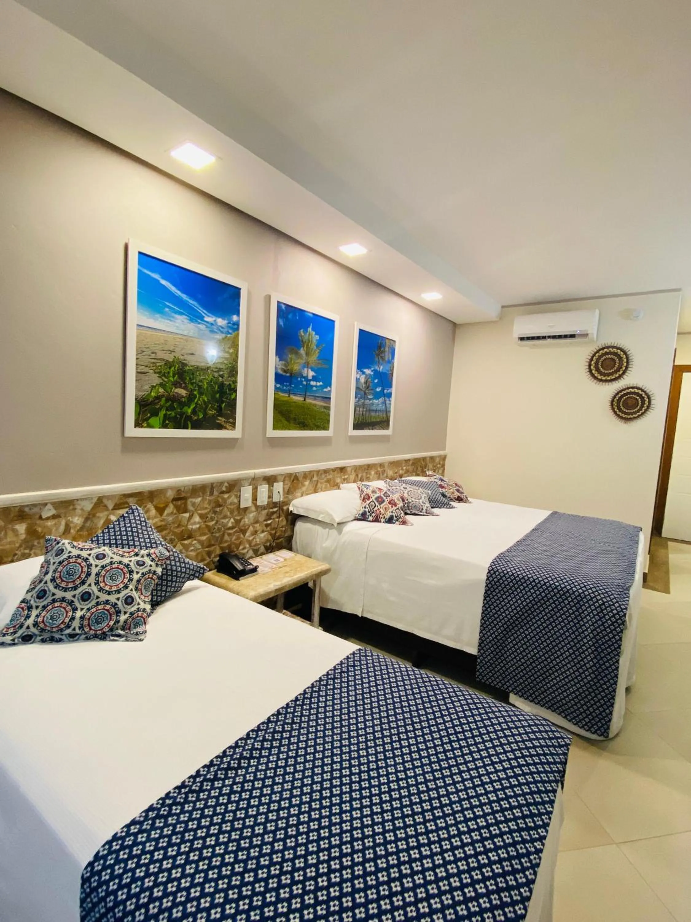 Bed in Hotel Aldeia da Praia