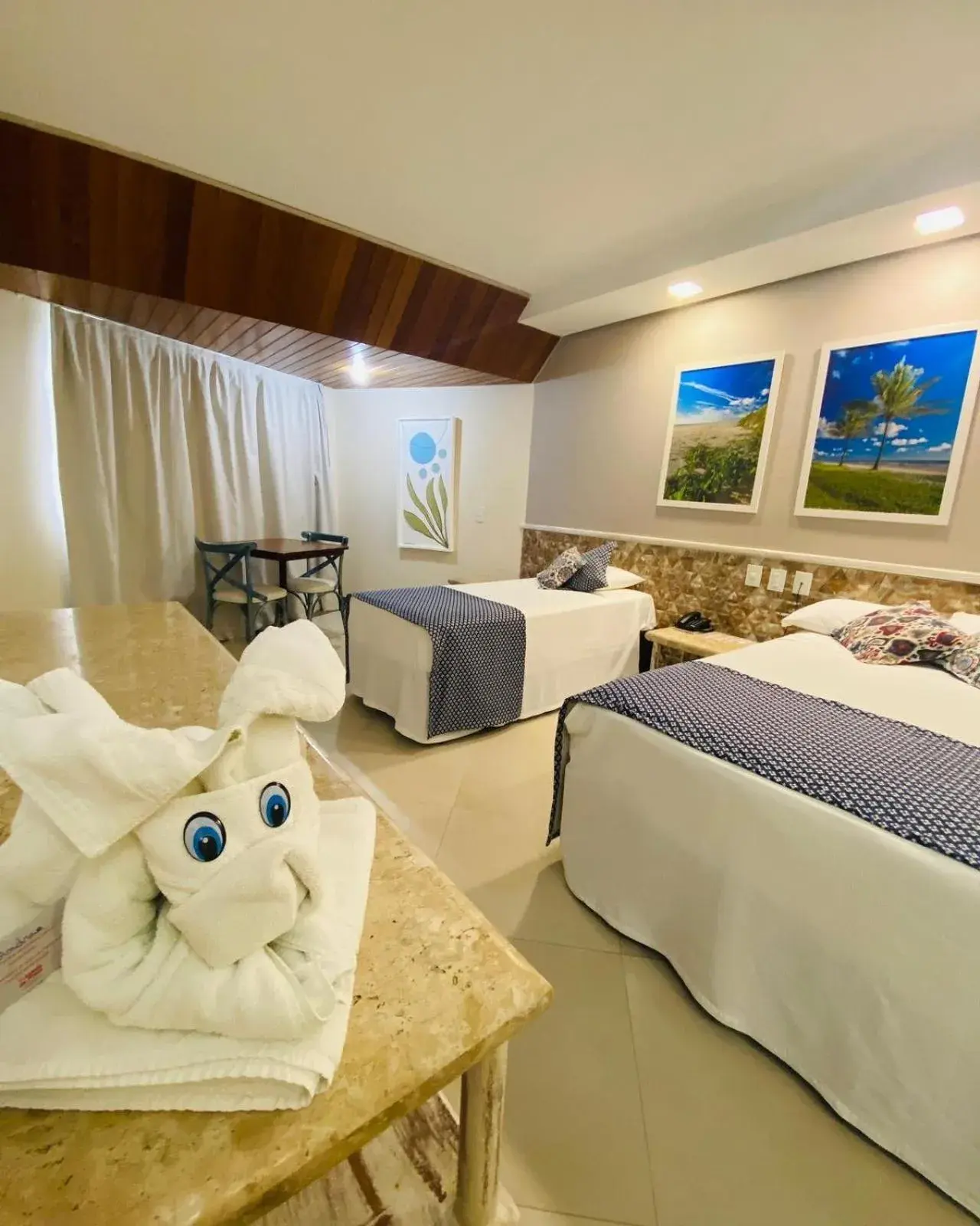 Bed in Hotel Aldeia da Praia Bed in Hotel Aldeia da Praia