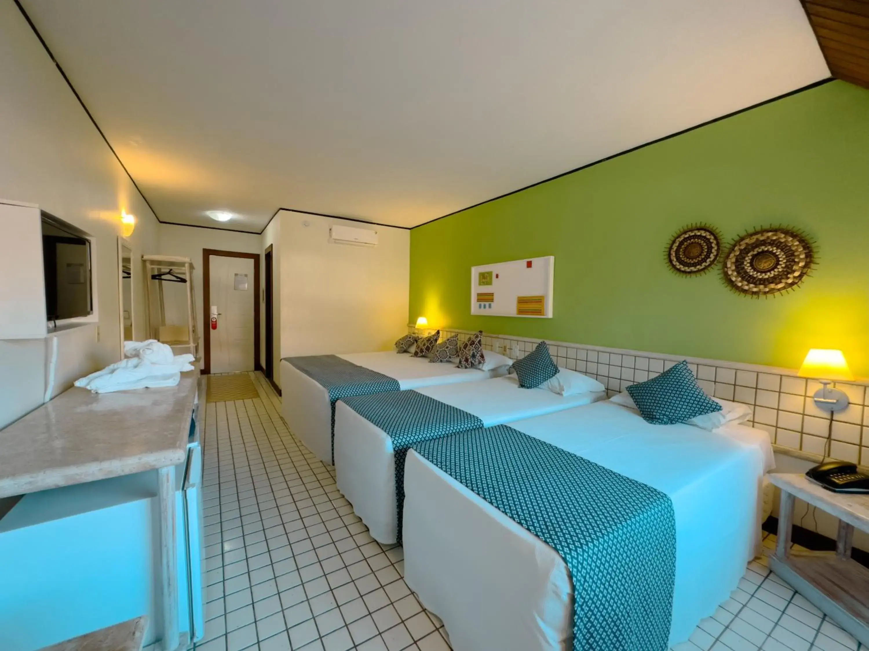 Bed in Hotel Aldeia da Praia Bed in Hotel Aldeia da Praia