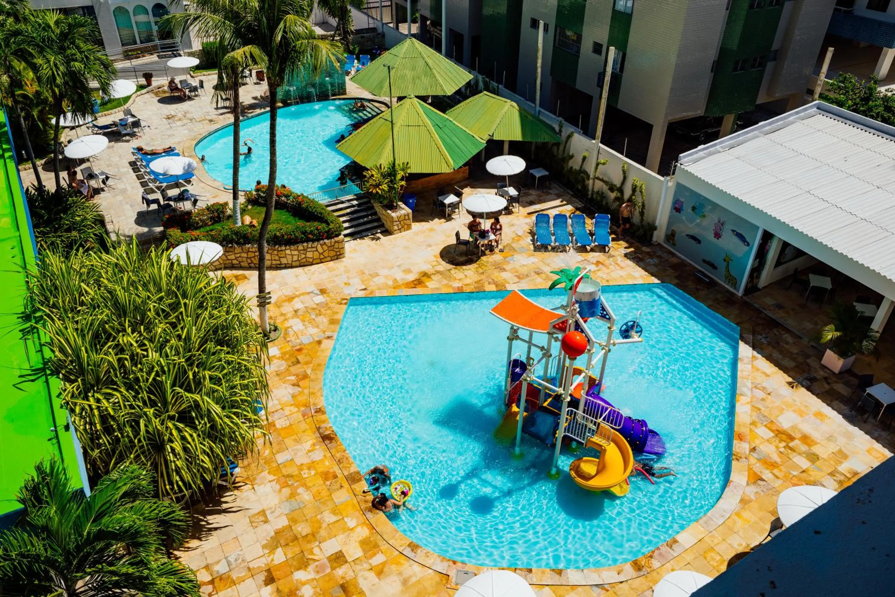 Swimming pool in El Aram Beach & Convention