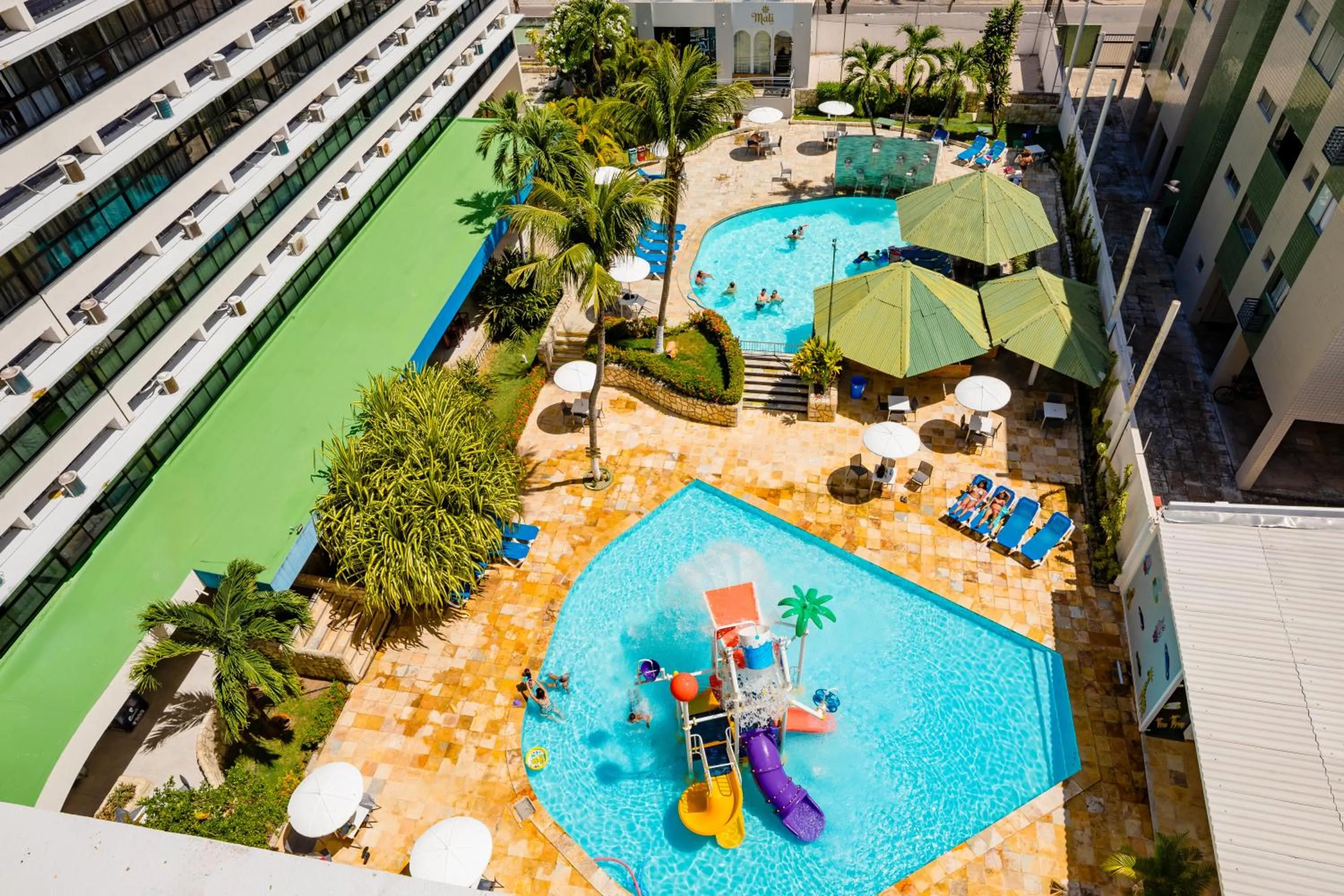 Swimming pool in El Aram Beach & Convention