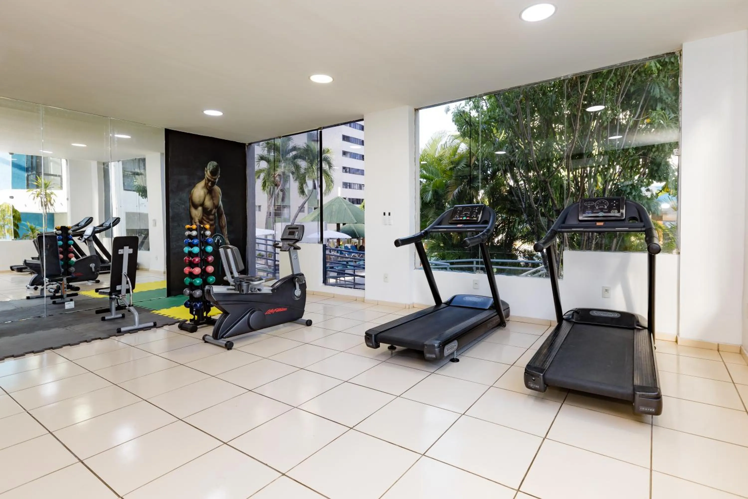 Fitness centre/facilities in El Aram Beach & Convention