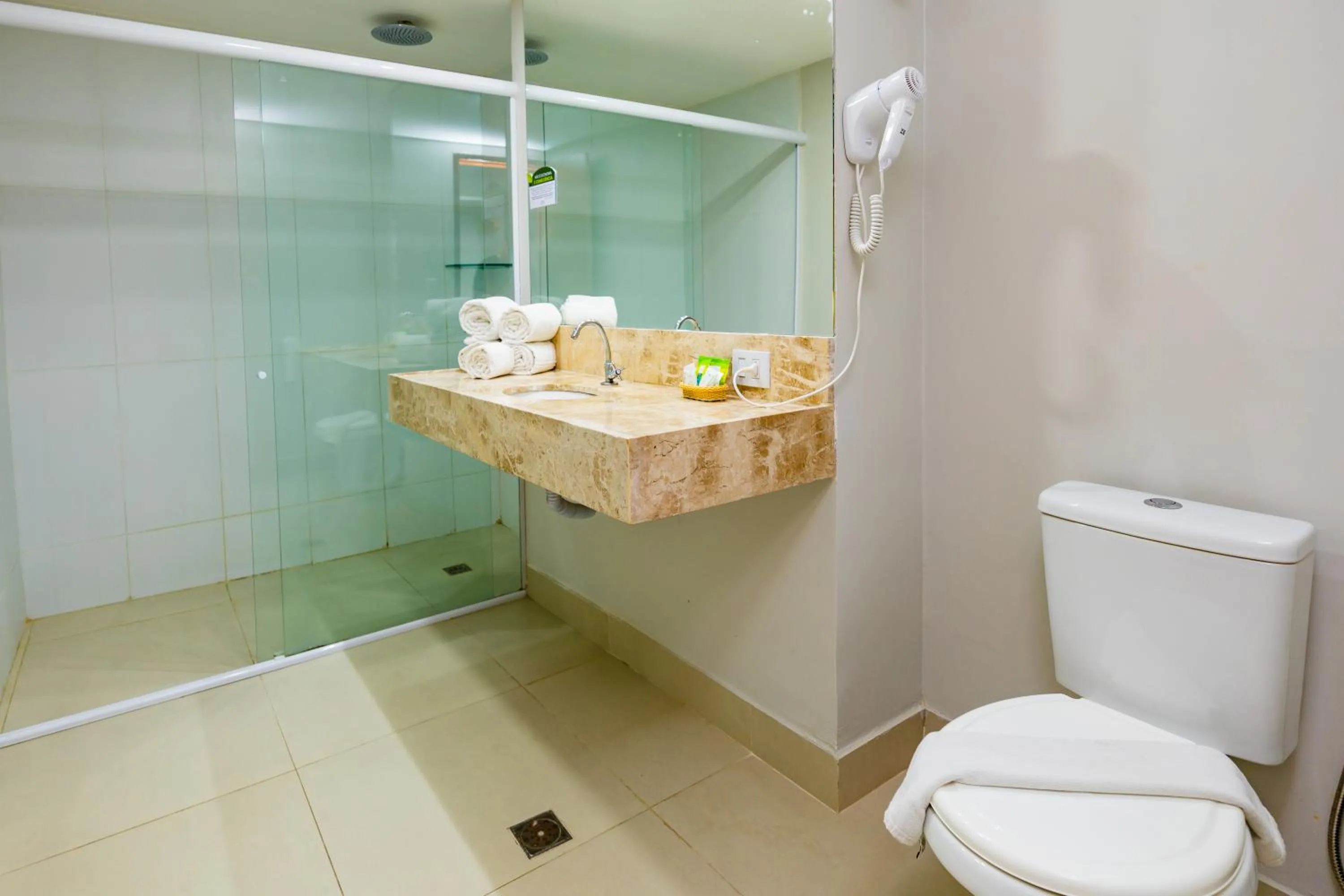 Bathroom in El Aram Beach & Convention