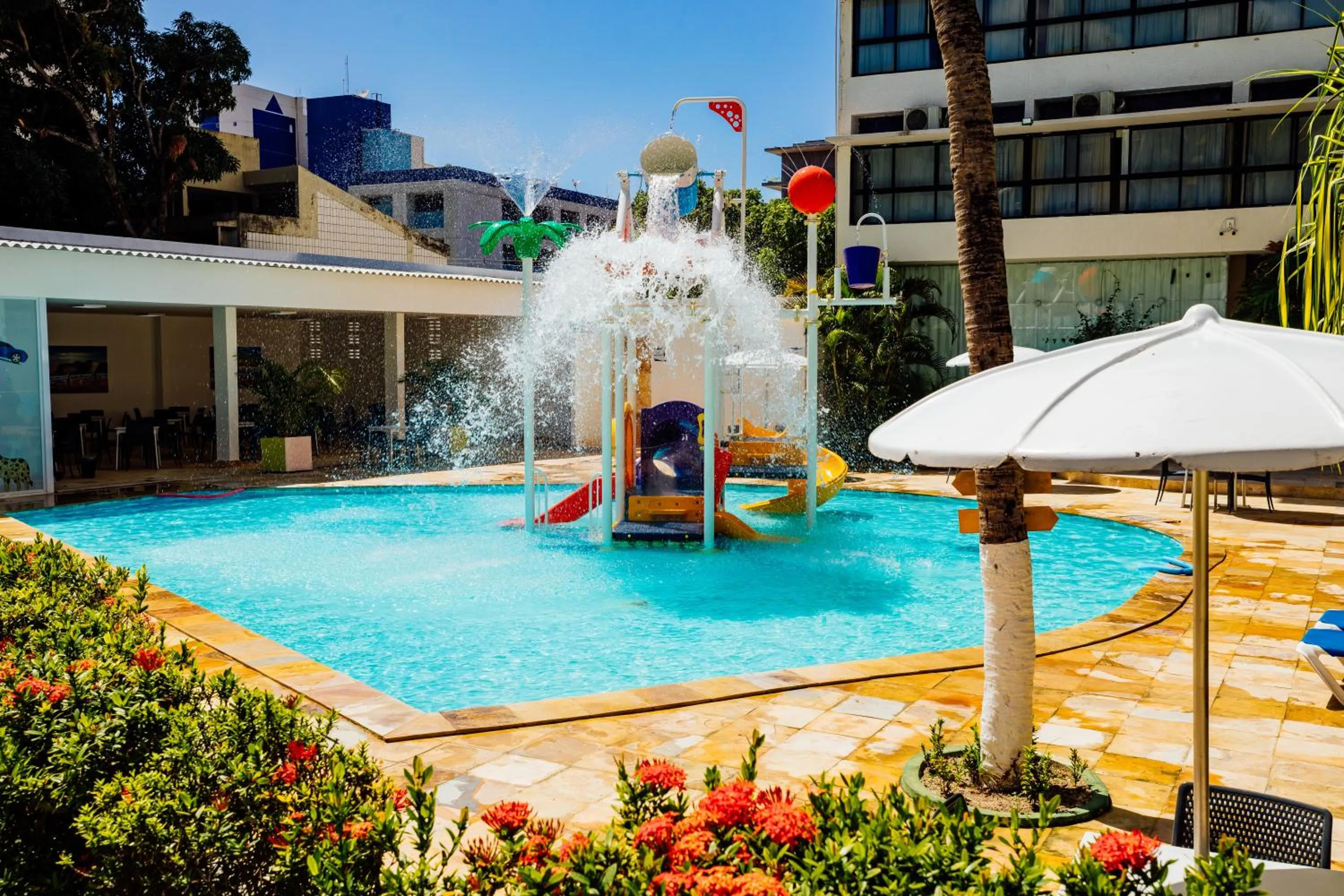 Swimming pool in El Aram Beach & Convention