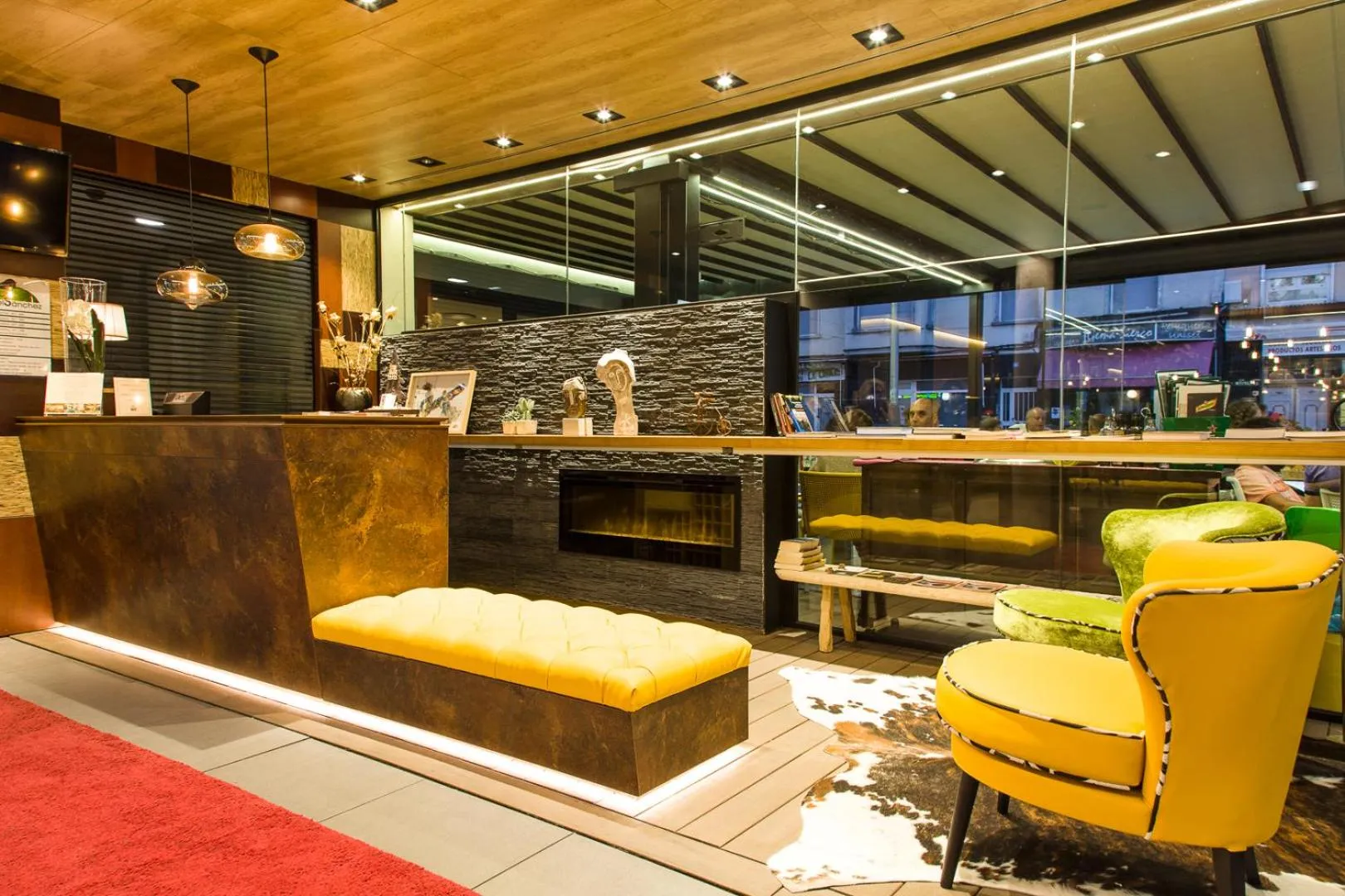 Lobby or reception in Alojamientos Ainsa Sanchez