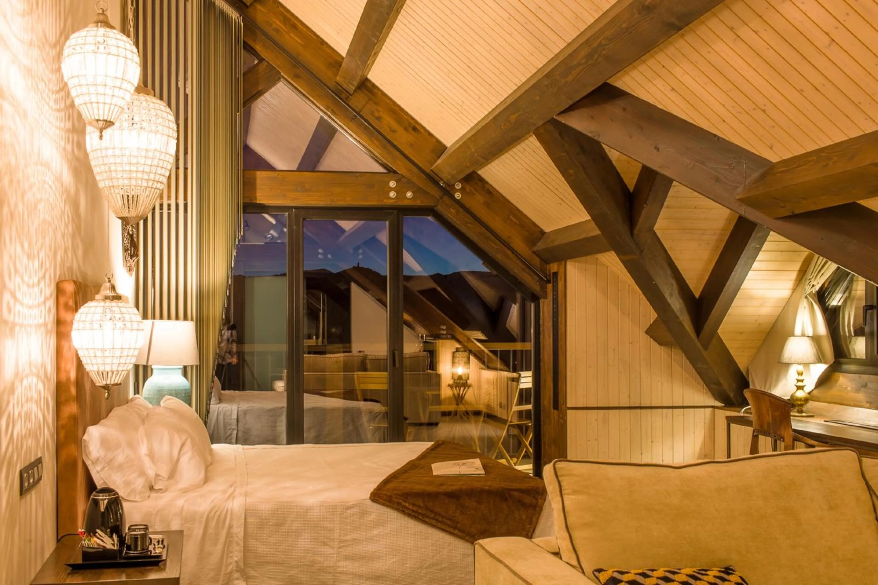 Bed in Alojamientos Ainsa Sanchez