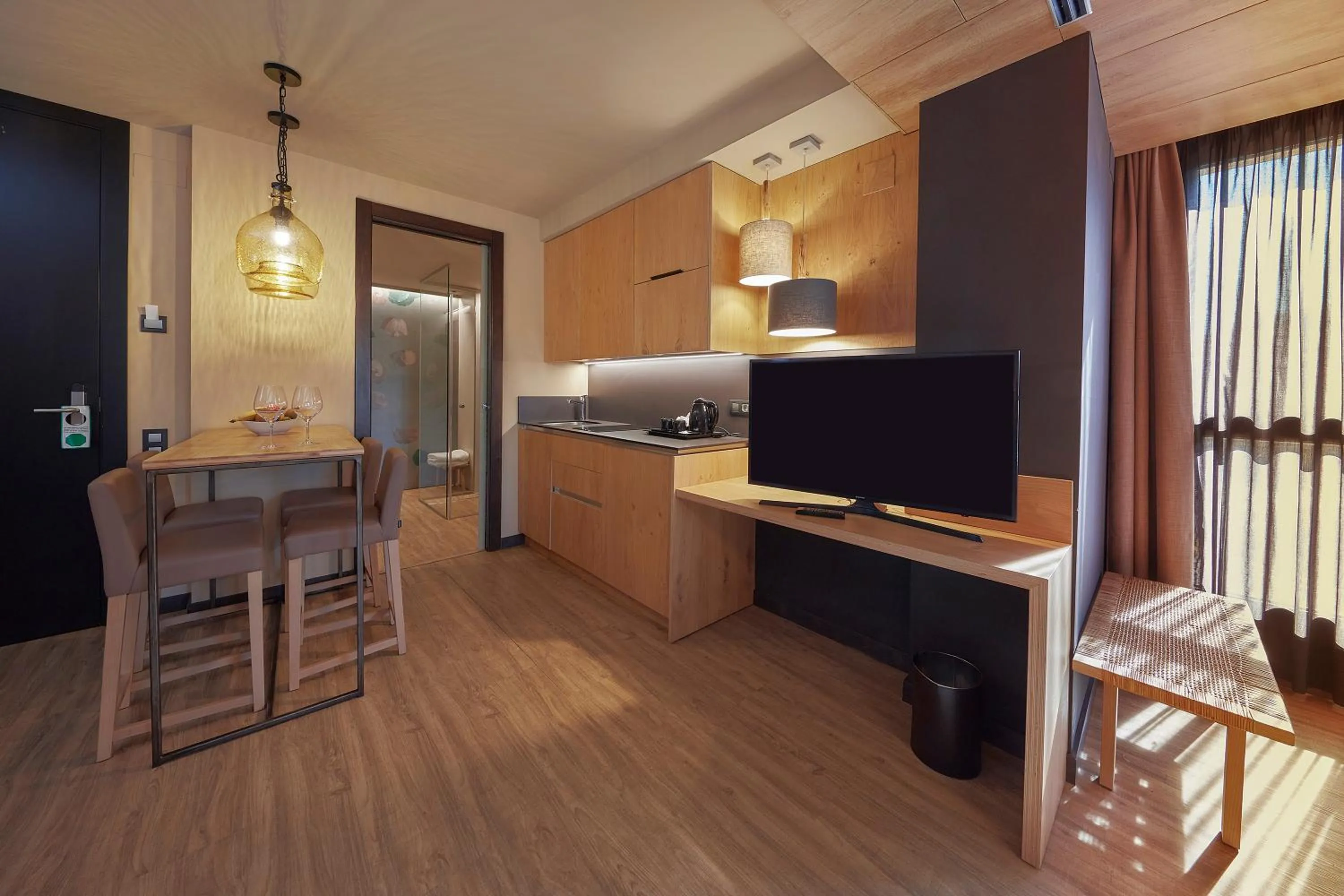 Living room in Alojamientos Ainsa Sanchez