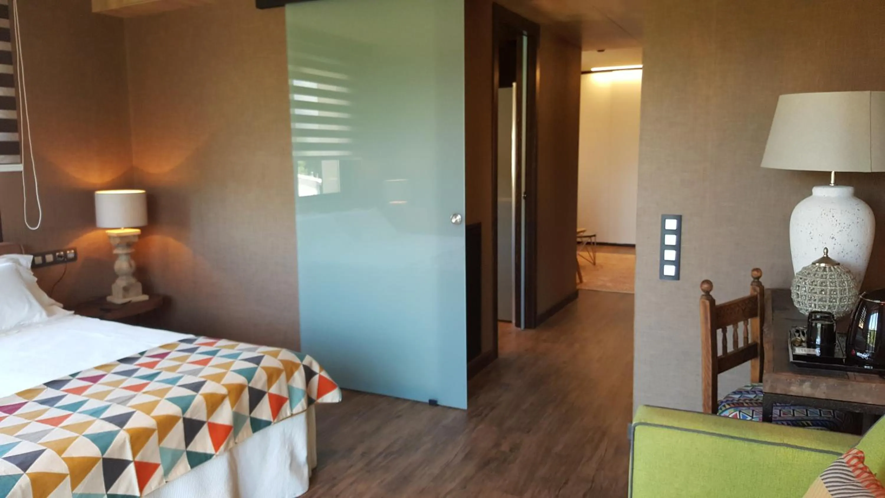 Bed in Alojamientos Ainsa Sanchez