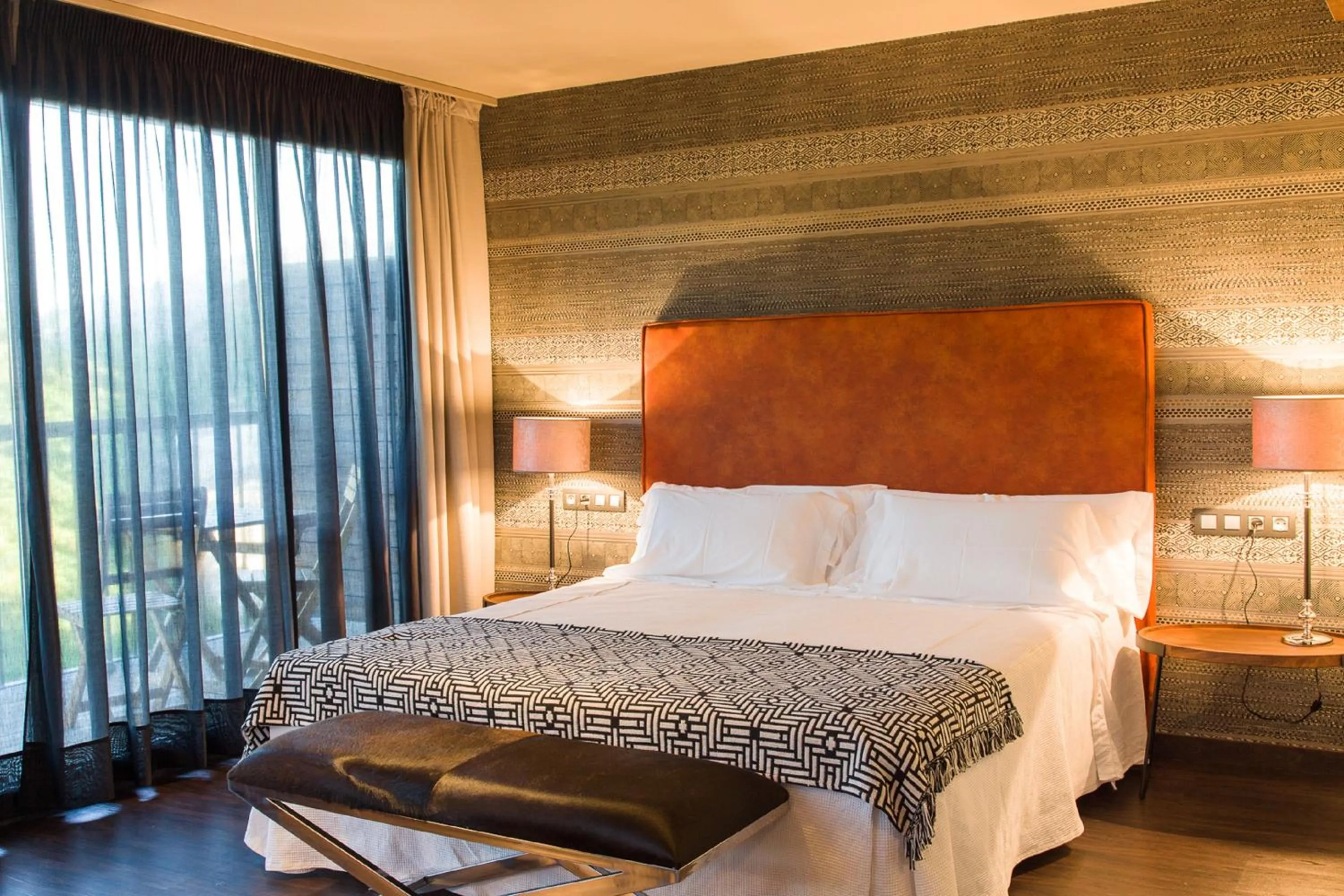 Bed in Alojamientos Ainsa Sanchez