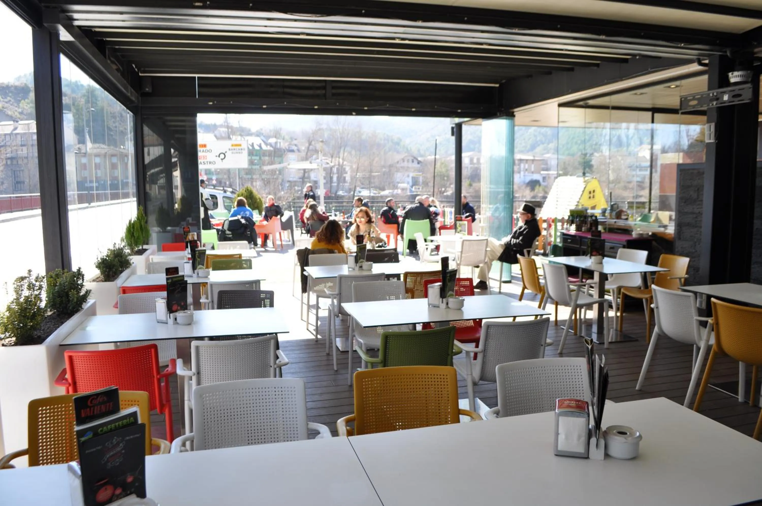 Balcony/Terrace in Alojamientos Ainsa Sanchez