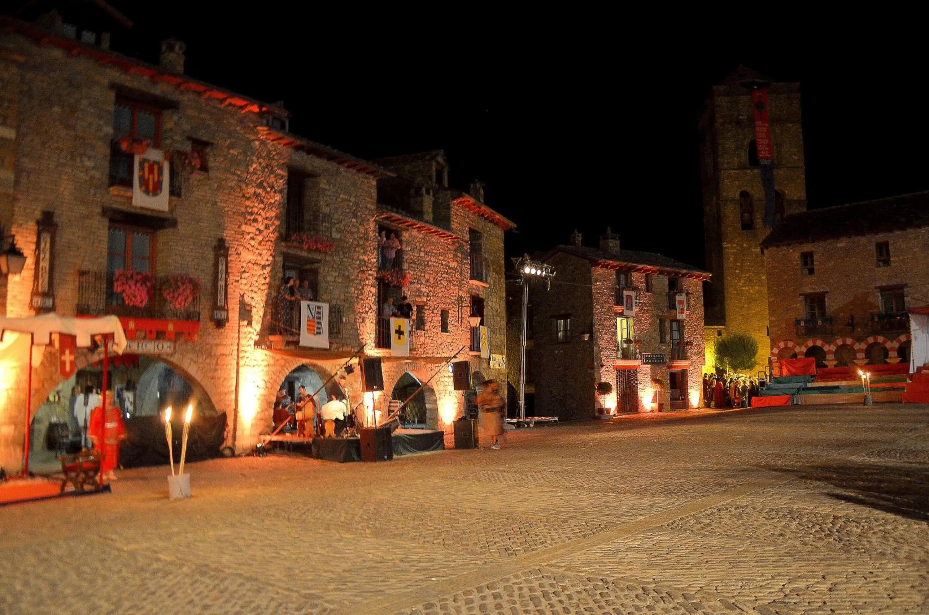 Nearby landmark in Alojamientos Ainsa Sanchez