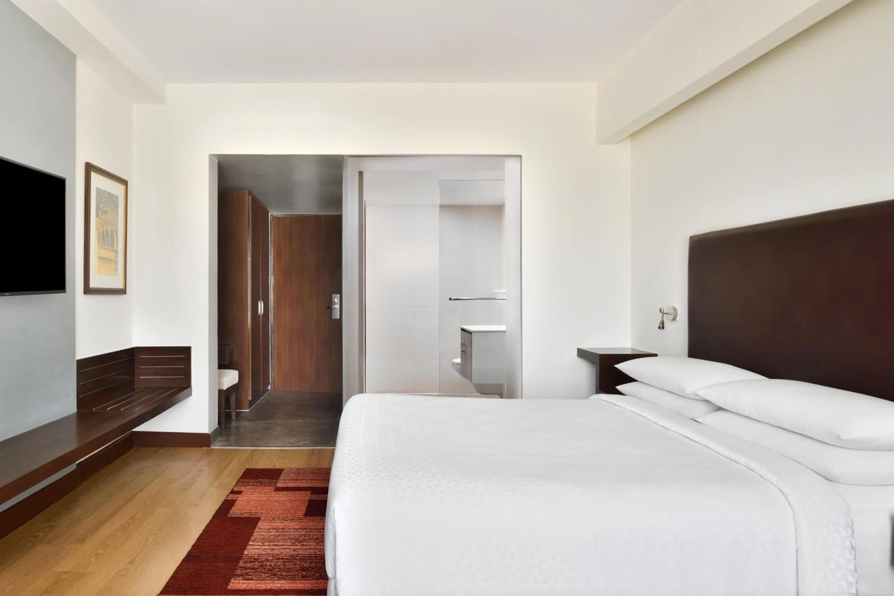 Photo of the whole room, Bed in Four Points by Sheraton Jaipur, City Square