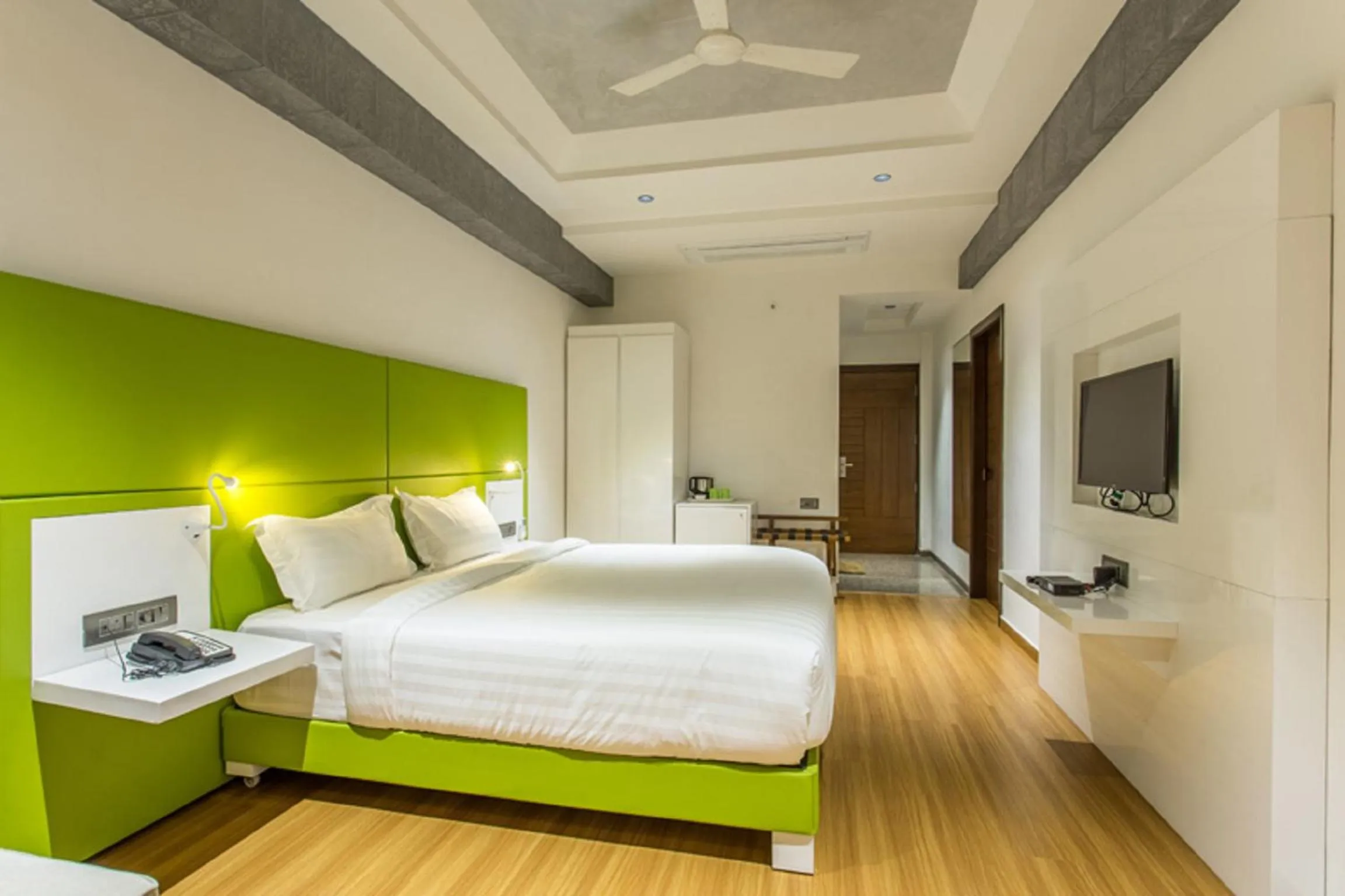 Bed in Hotel Abika Elite