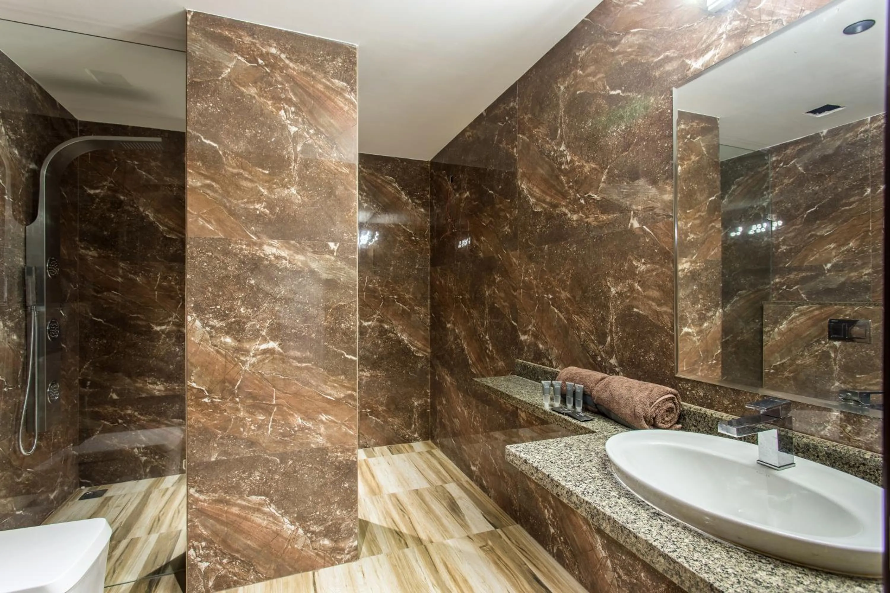 Toilet in Hotel Abika Elite