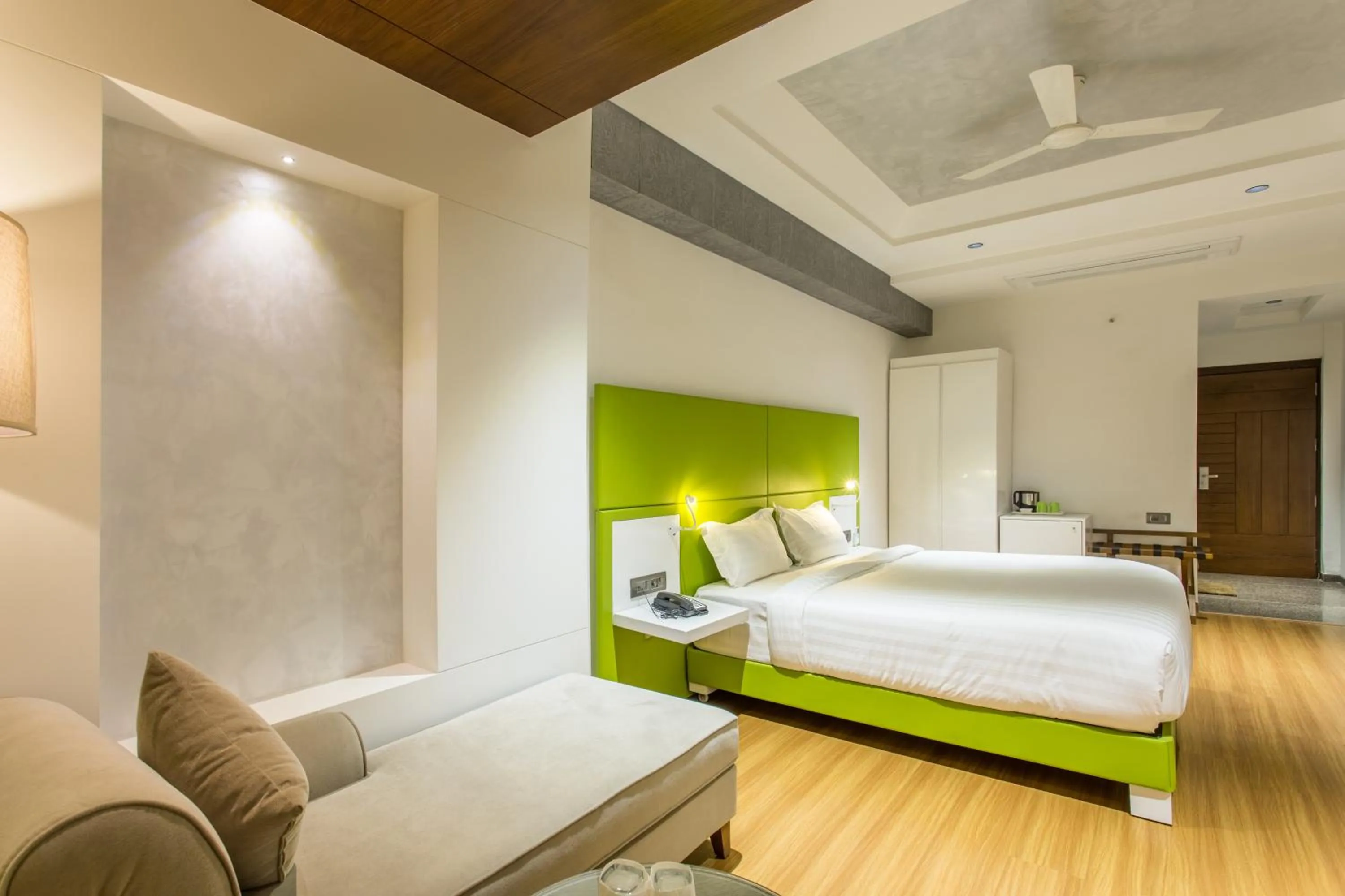 Bed in Hotel Abika Elite