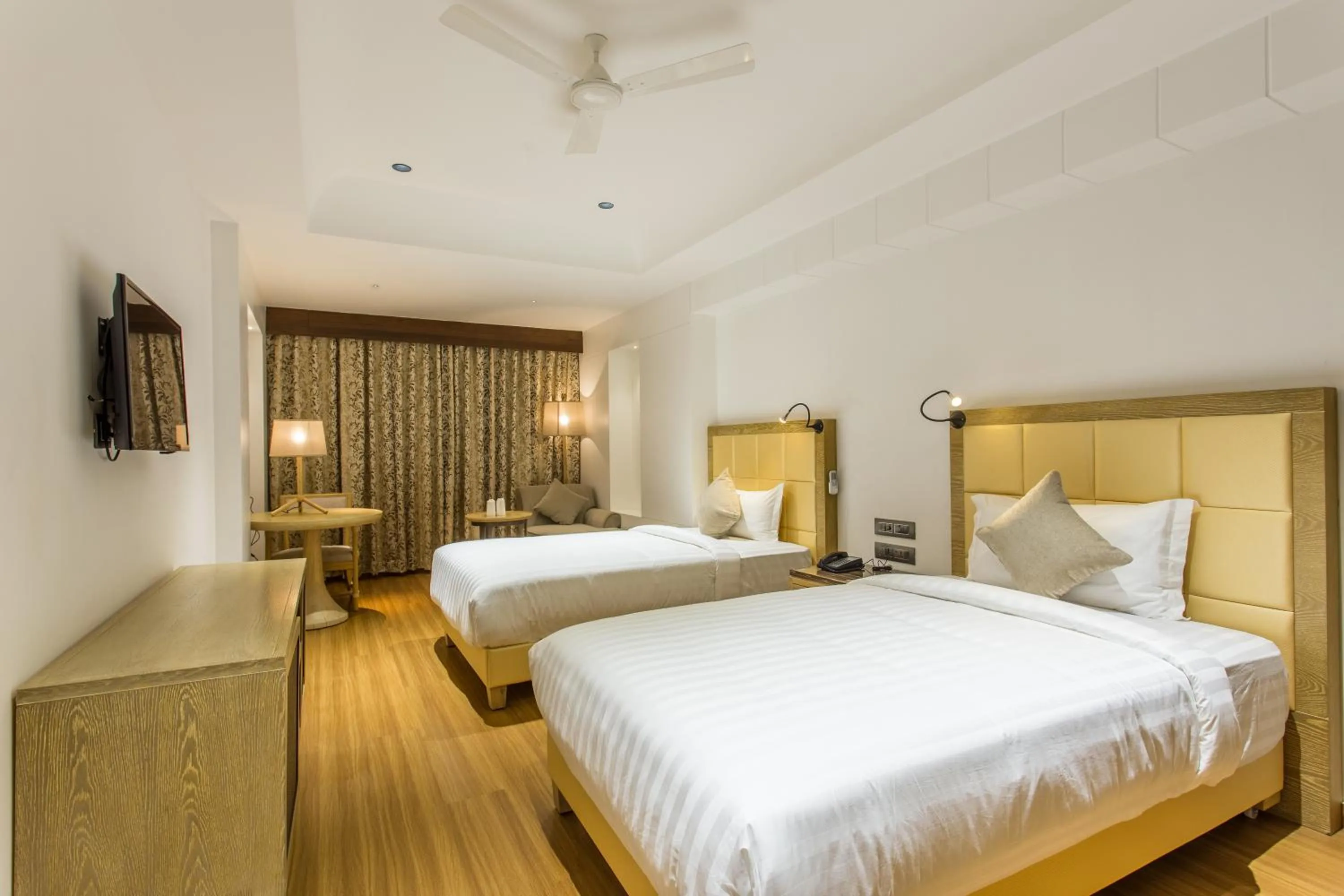 Bed in Hotel Abika Elite