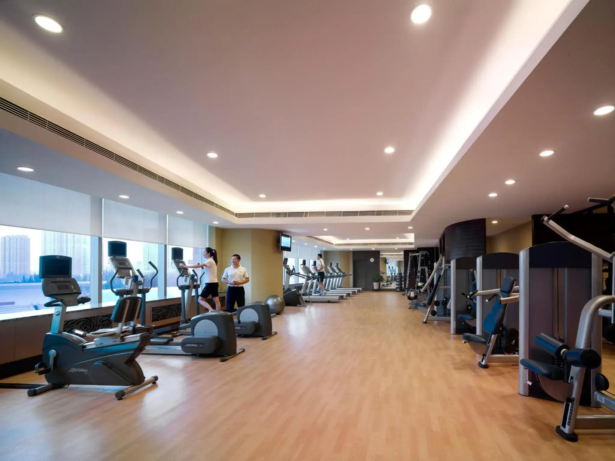 Fitness centre/facilities in Shangri-La Huhhot Fitness centre/facilities in Shangri-La Huhhot