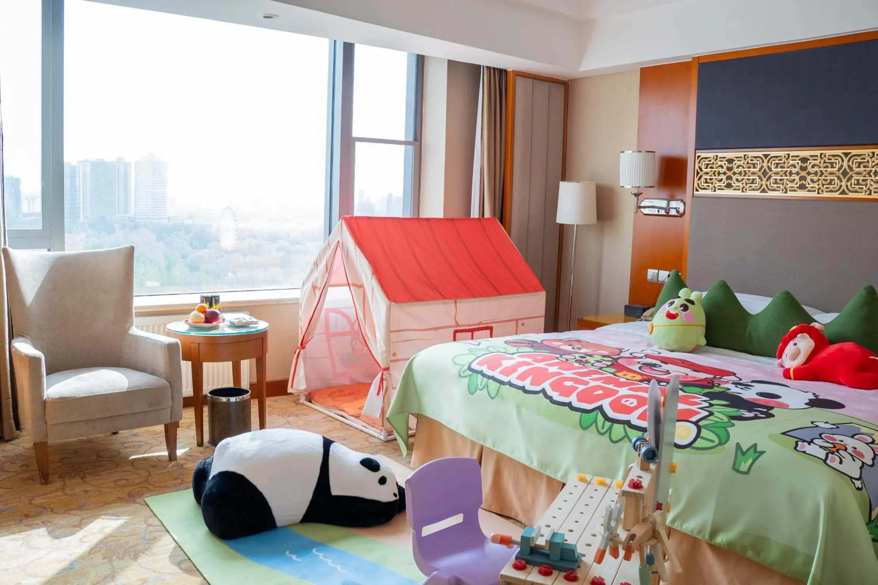 Photo of the whole room in Shangri-La Huhhot Photo of the whole room in Shangri-La Huhhot