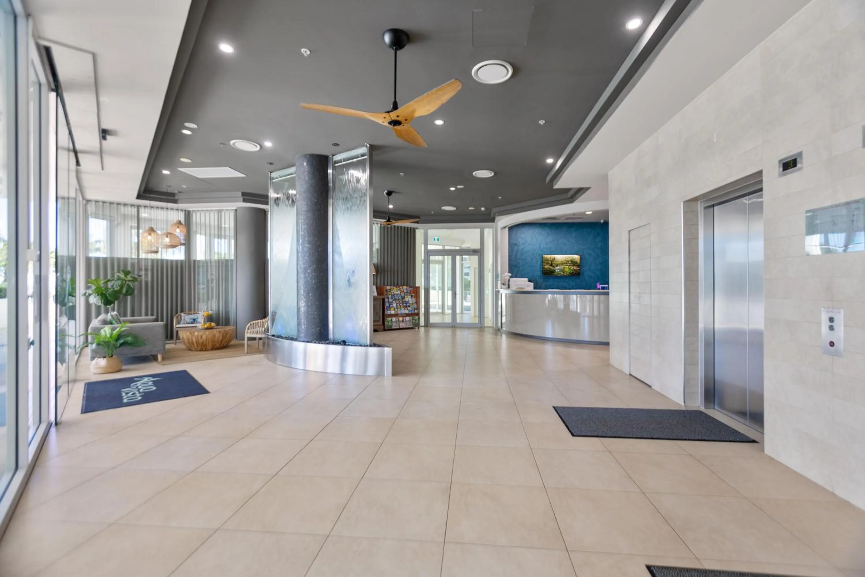 Property building in Aqua Vista Resort