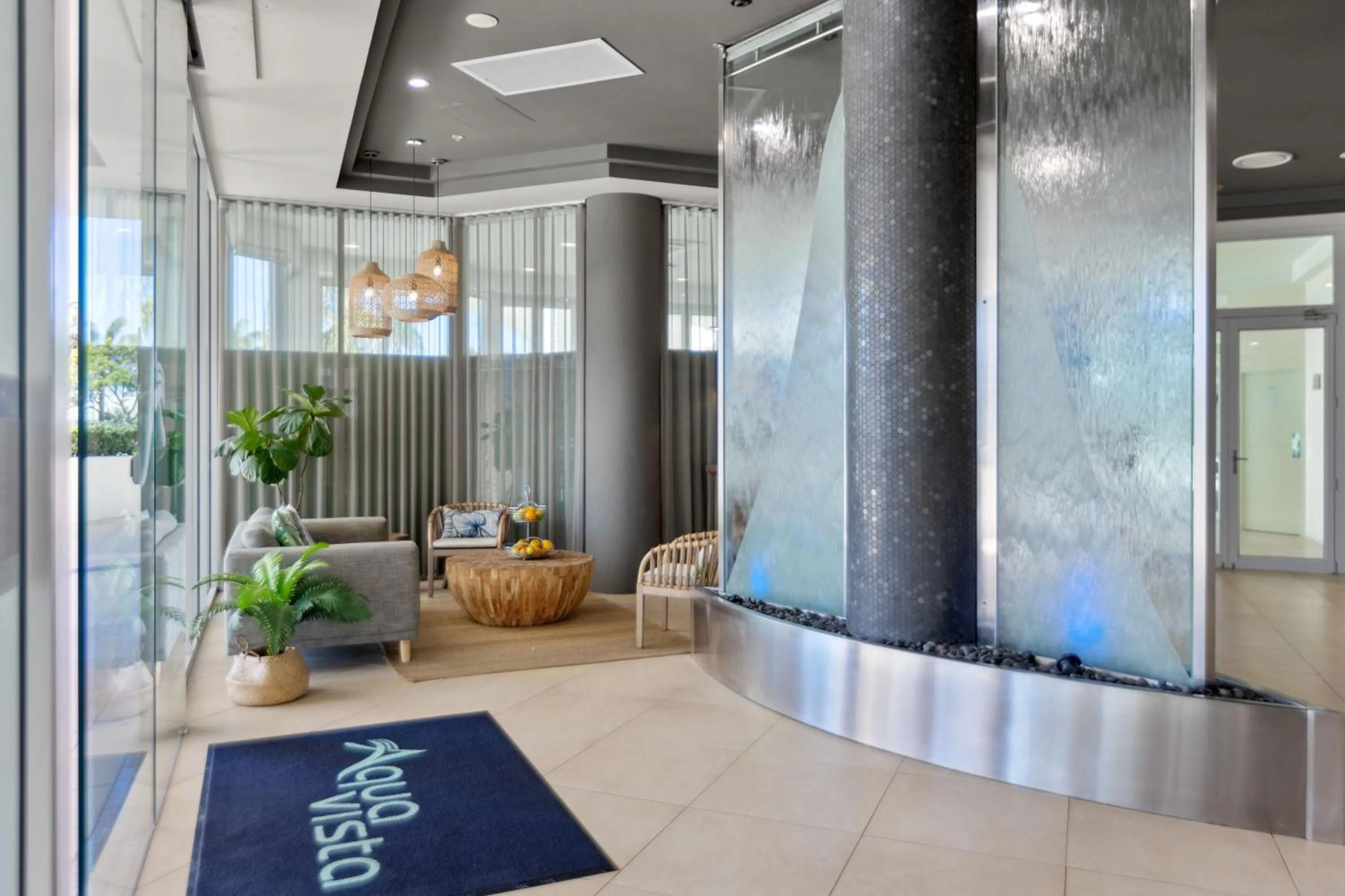 Property building in Aqua Vista Resort