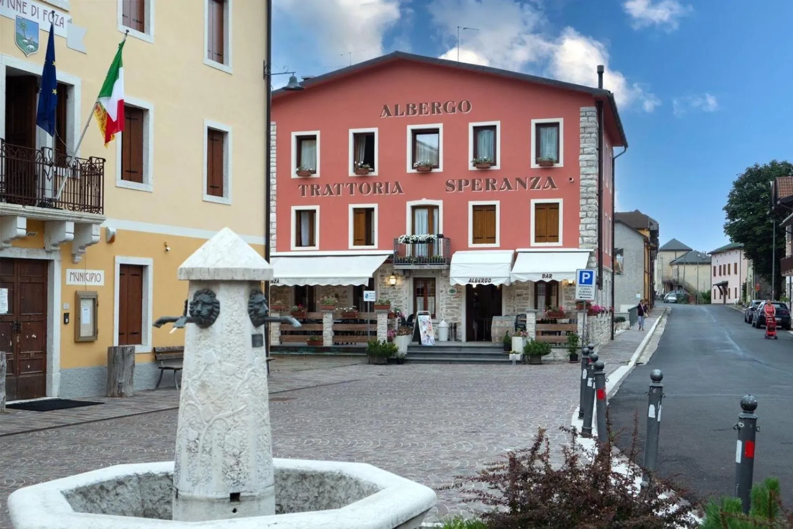 Property building in Albergo Trattoria Speranza