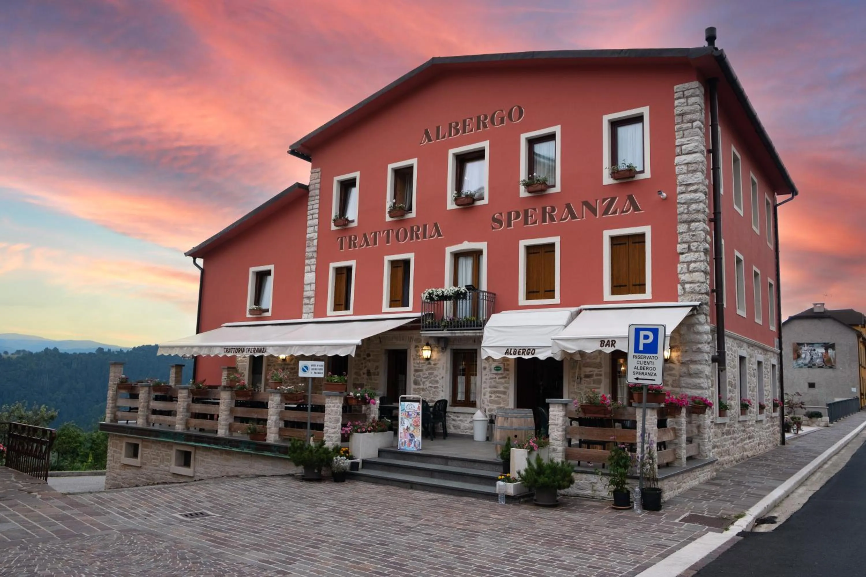 Property building in Albergo Trattoria Speranza