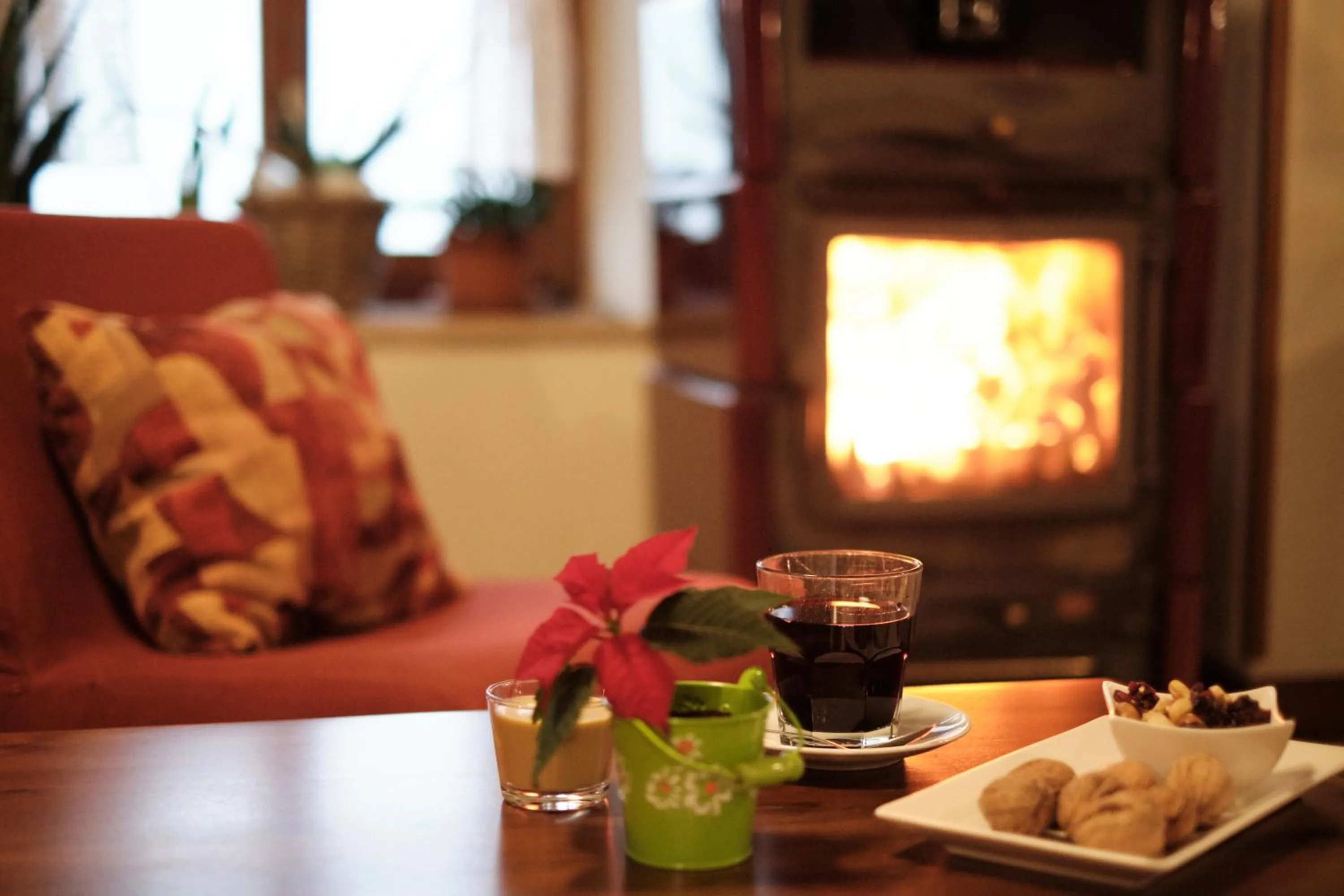 Communal lounge/ TV room in Albergo Trattoria Speranza
