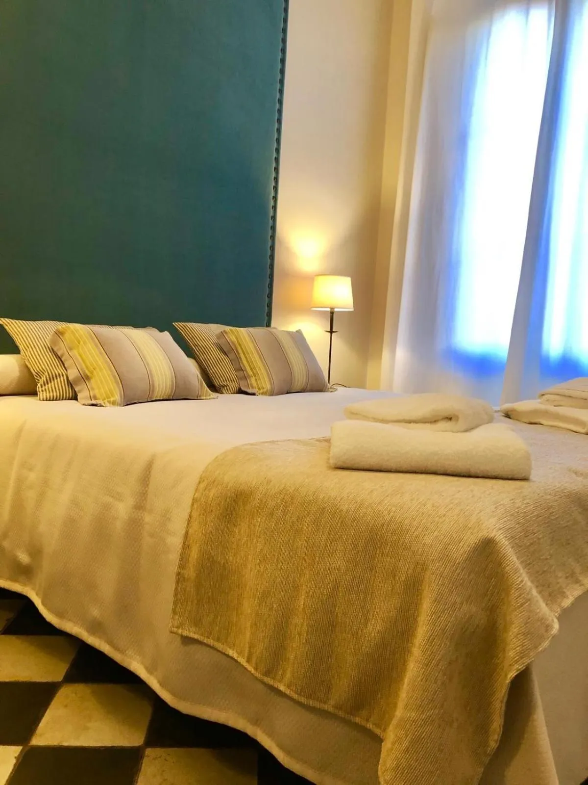 Bed in Hotel La Muralla