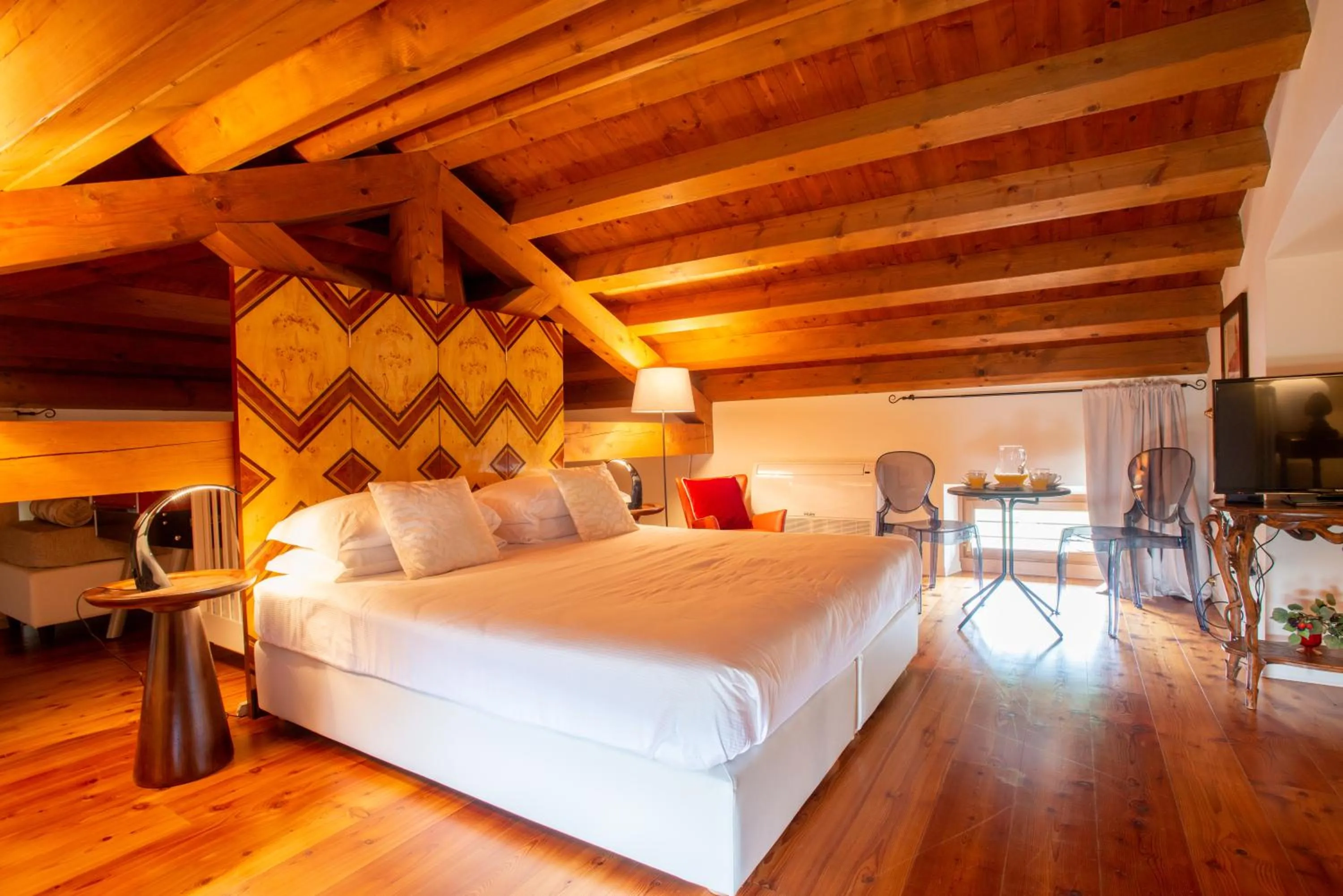 Bed in Tenuta Castagnera