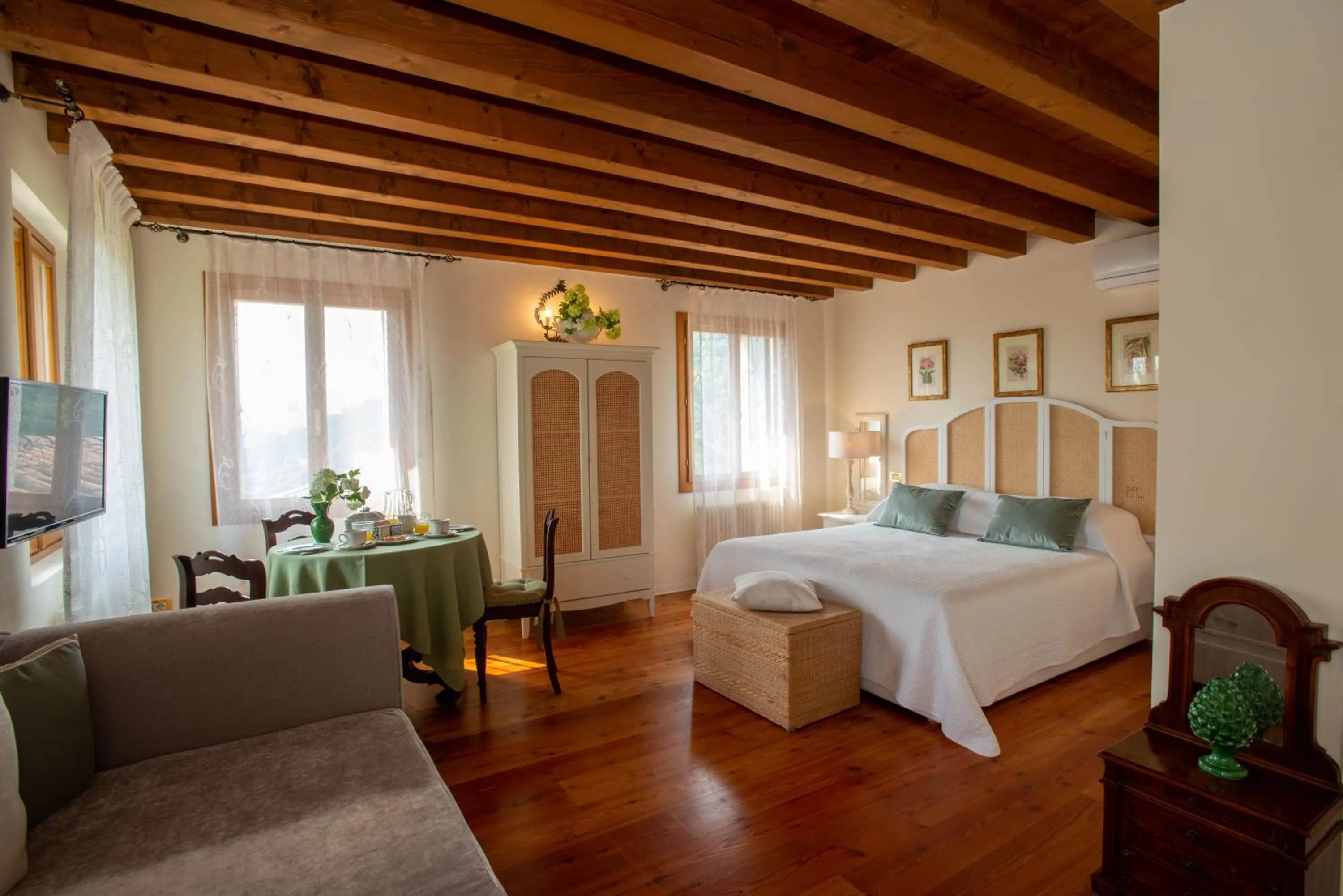 Bed in Tenuta Castagnera