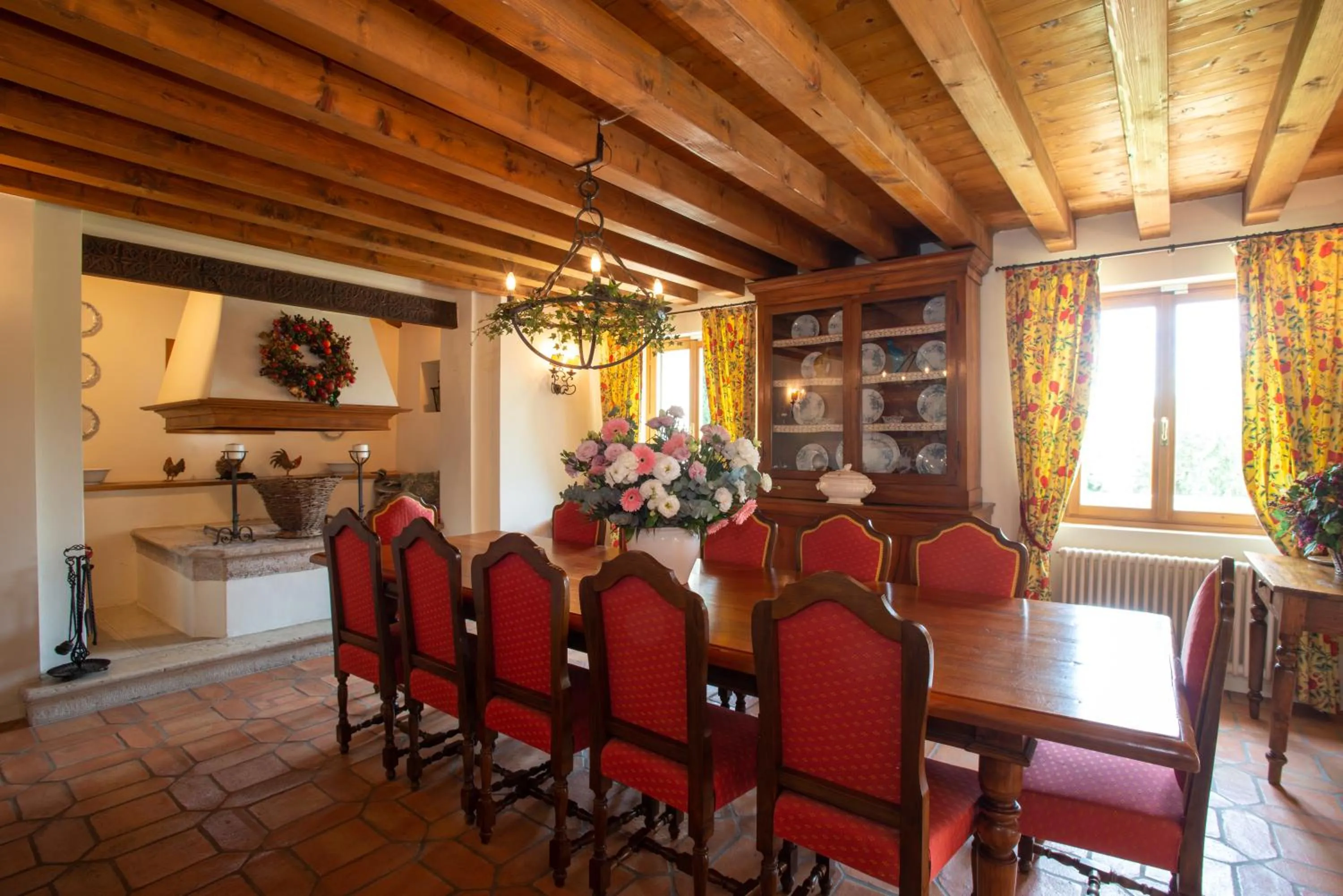 Living room in Tenuta Castagnera