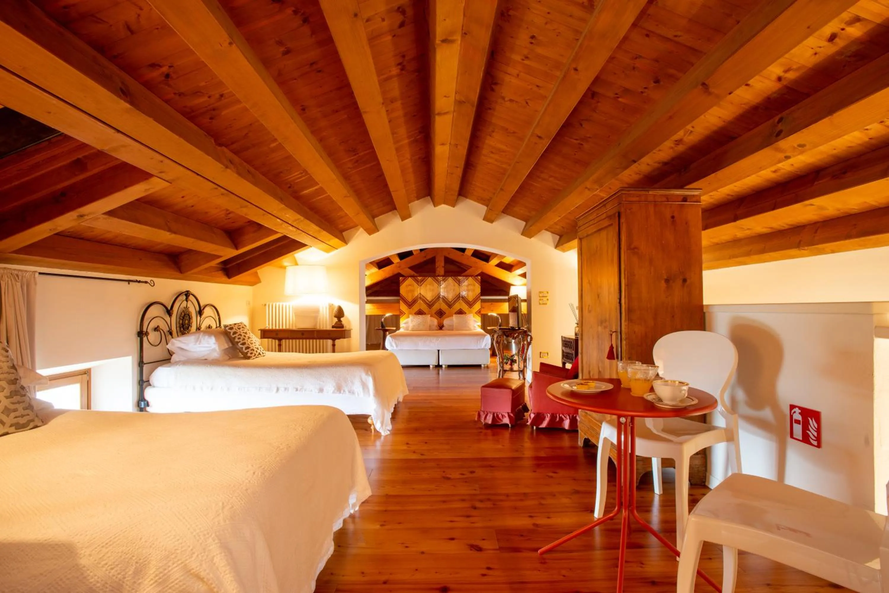 Bed in Tenuta Castagnera