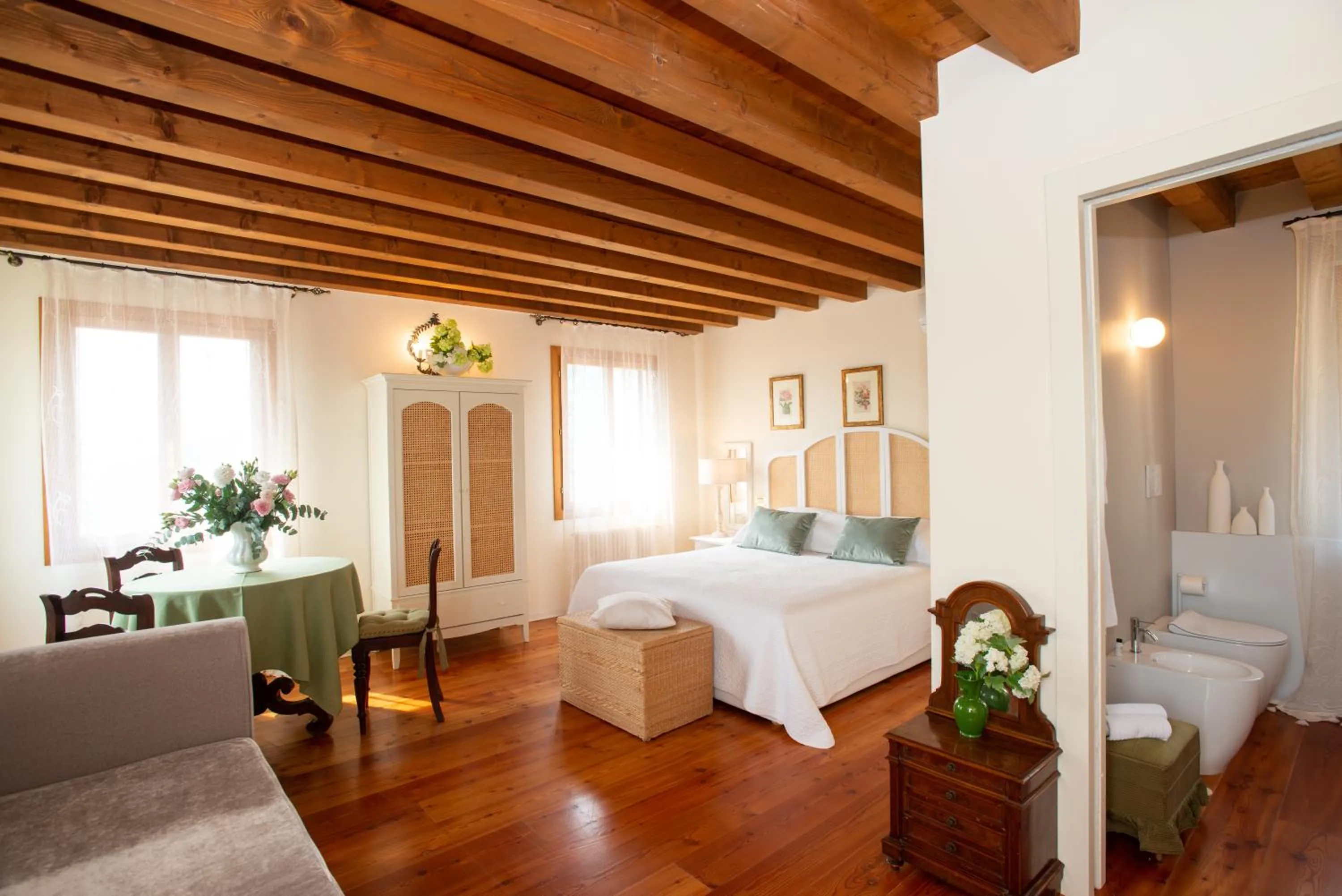 Bed in Tenuta Castagnera