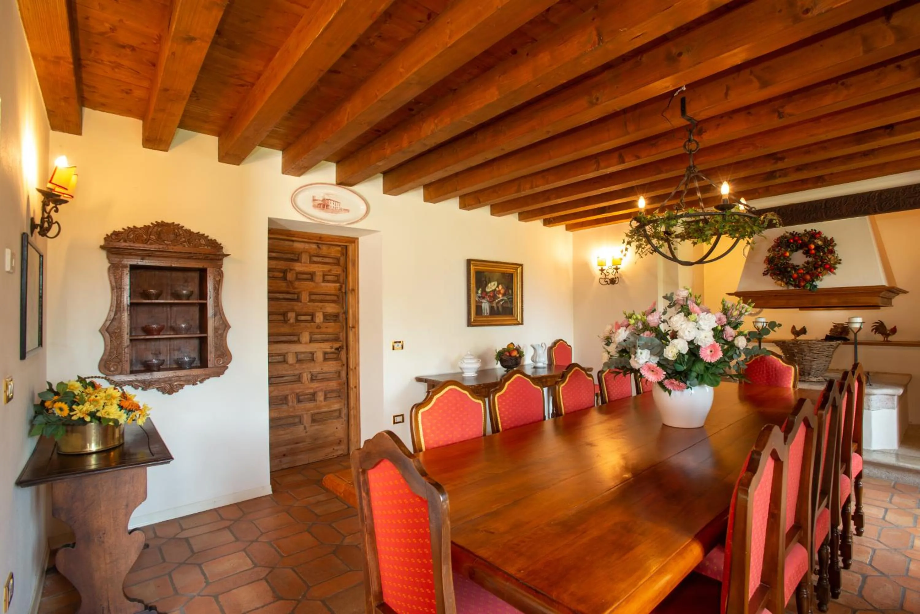 Living room in Tenuta Castagnera