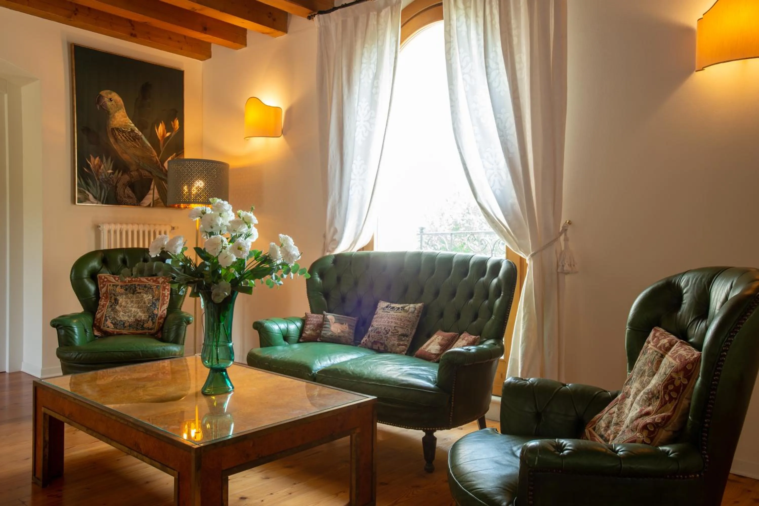 Living room in Tenuta Castagnera