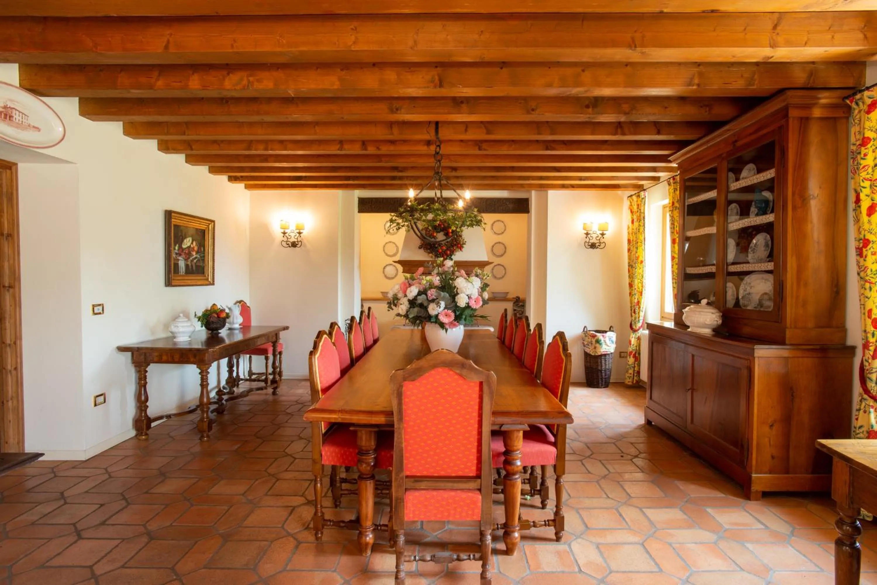 Living room in Tenuta Castagnera