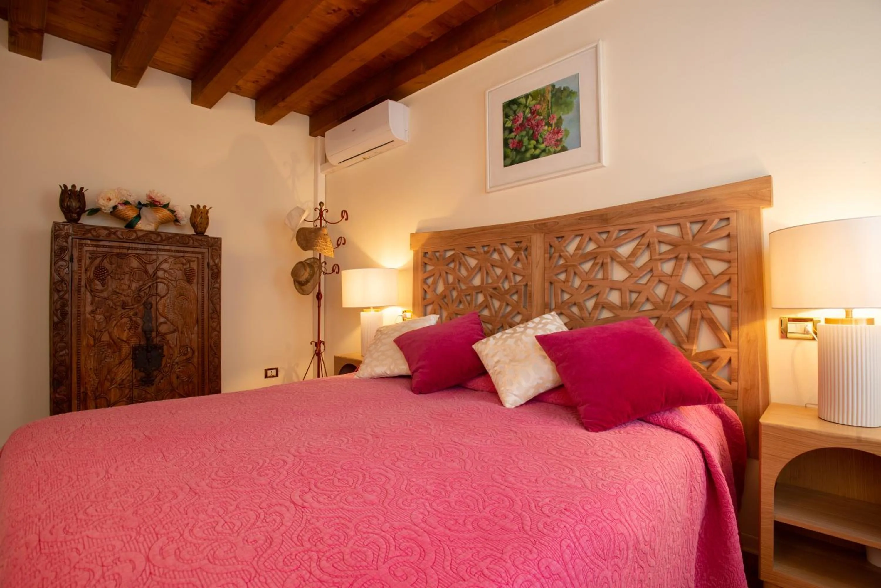 Bed in Tenuta Castagnera