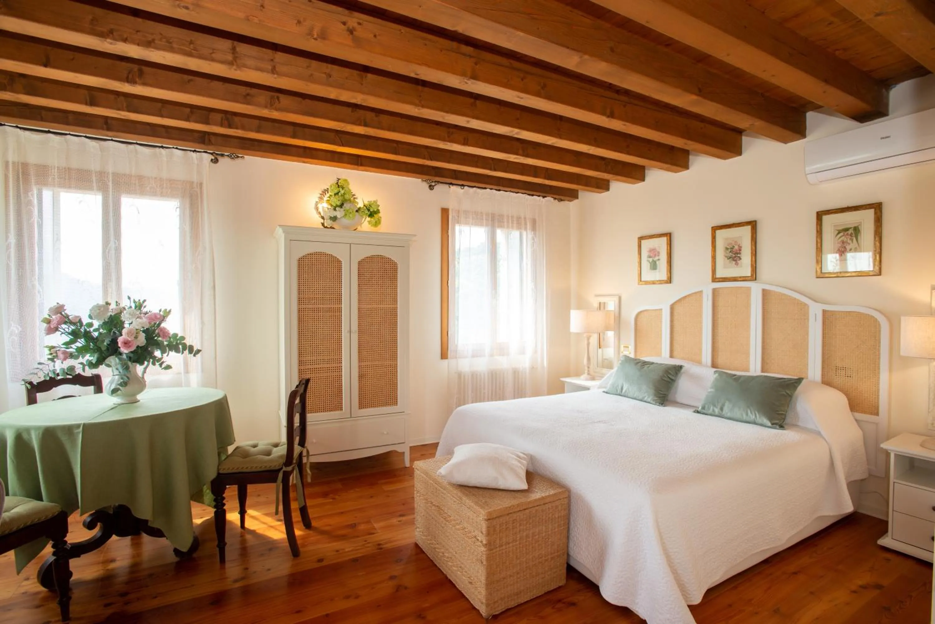 Bed in Tenuta Castagnera