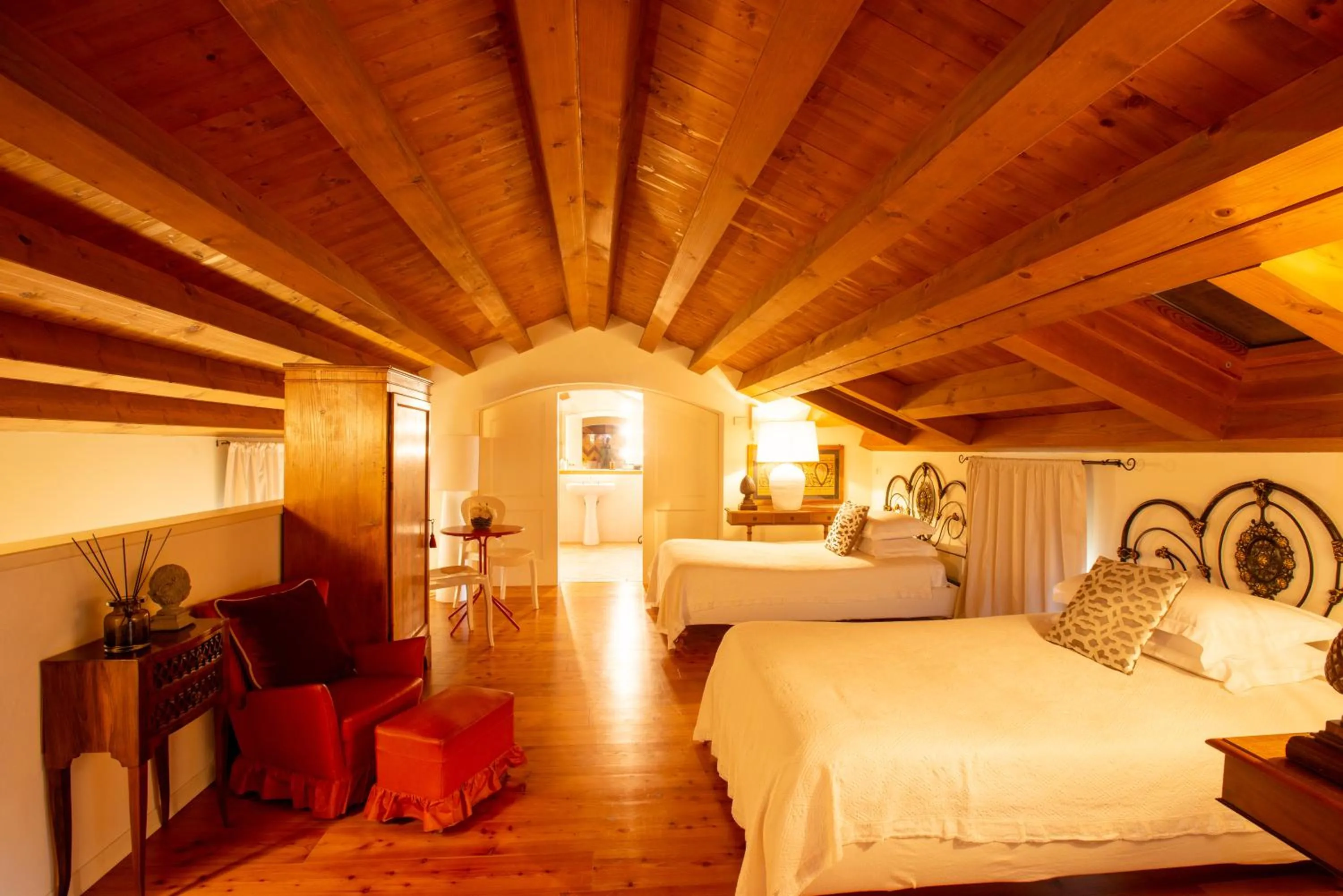 Bed in Tenuta Castagnera