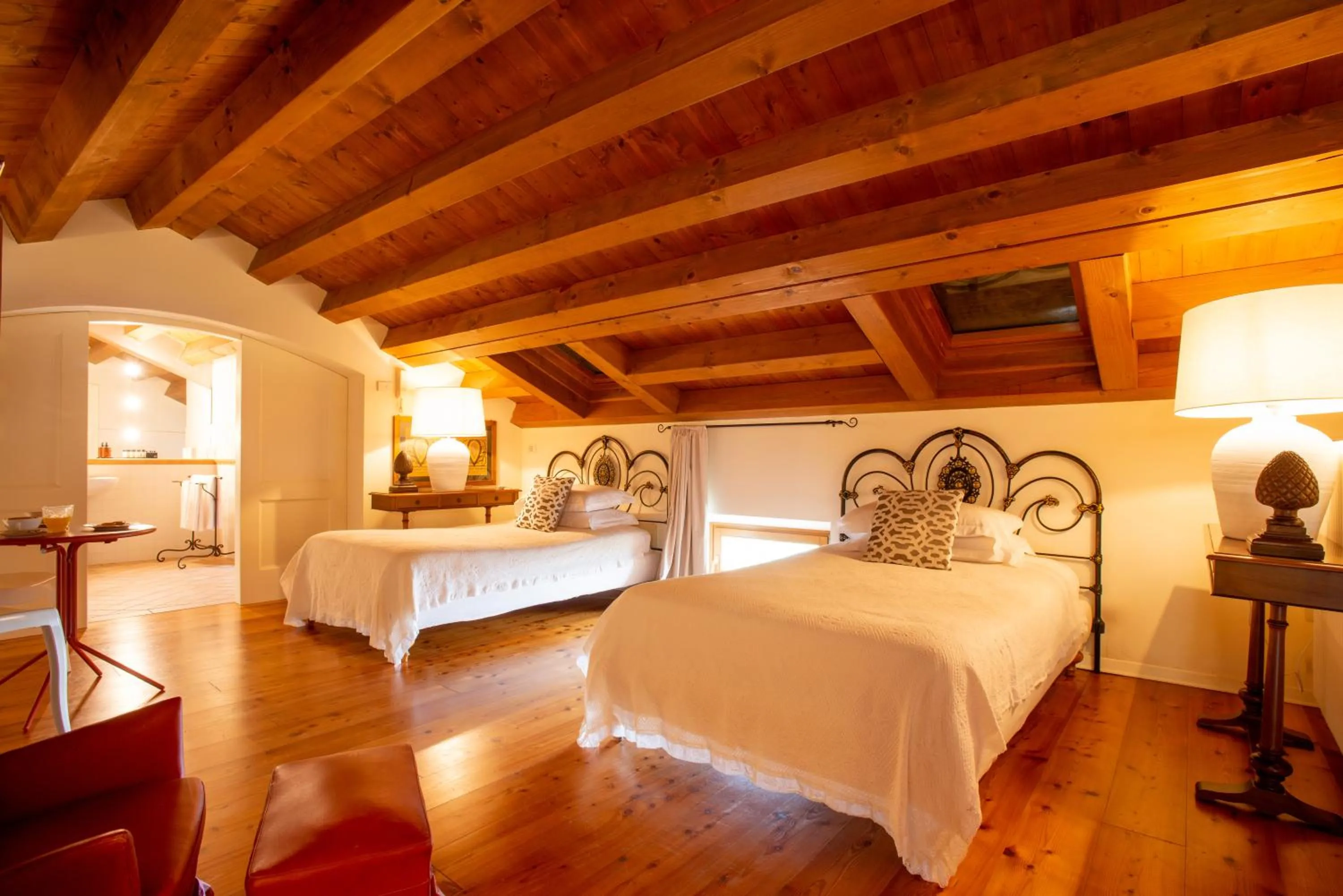 Bed in Tenuta Castagnera