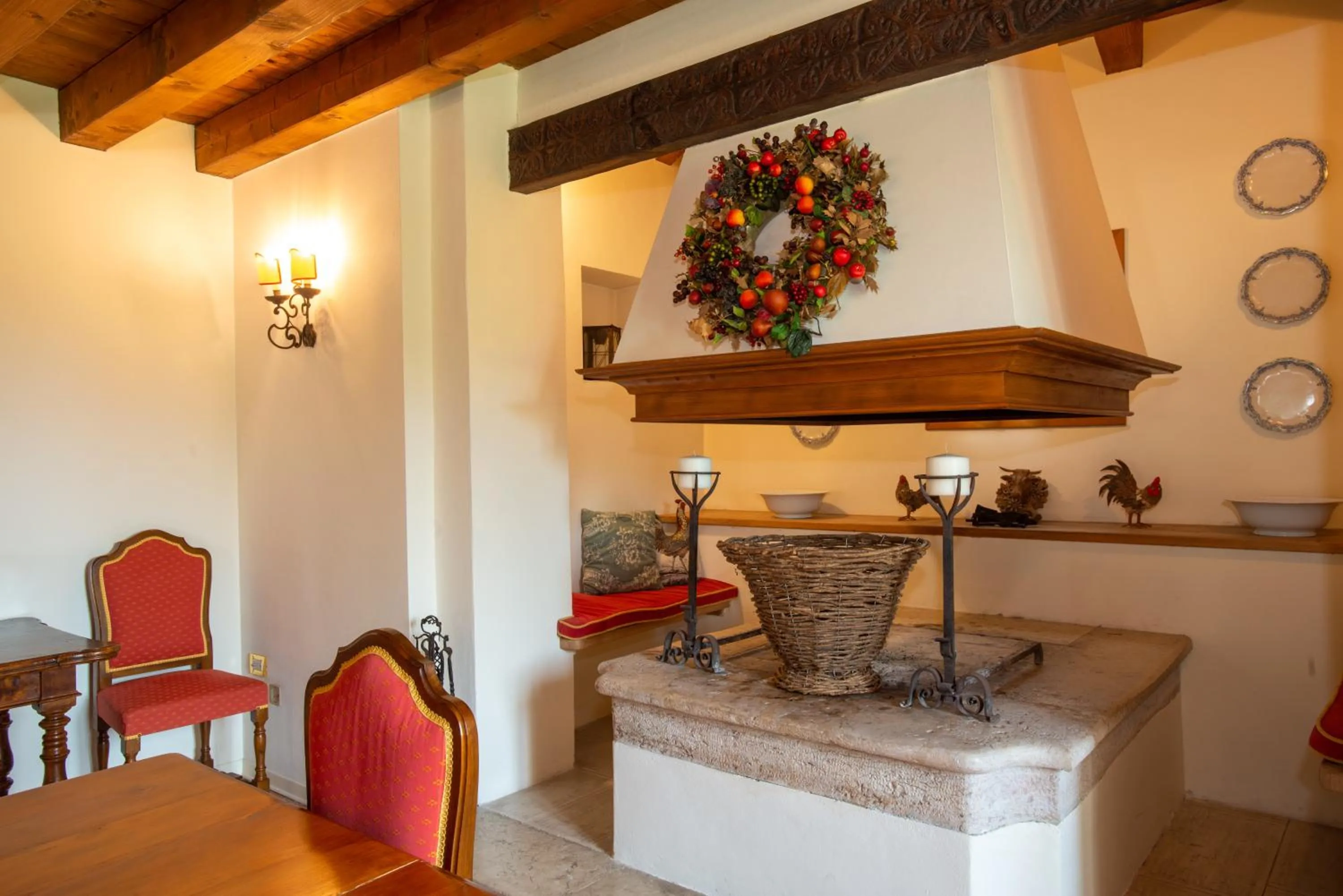 Living room in Tenuta Castagnera