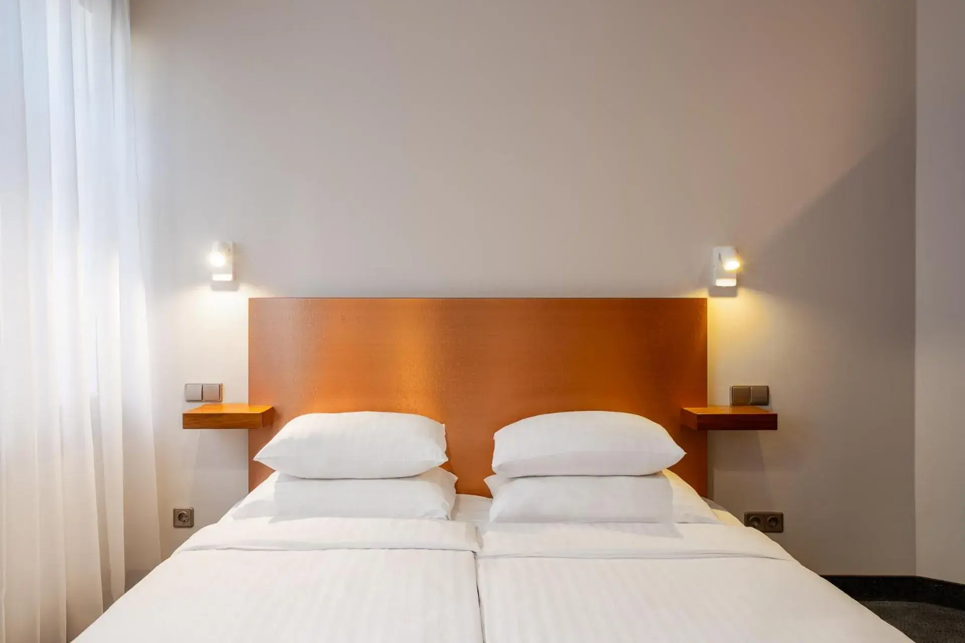 Bed in RIJA Riga City Centre Hotel Bed in RIJA Riga City Centre Hotel