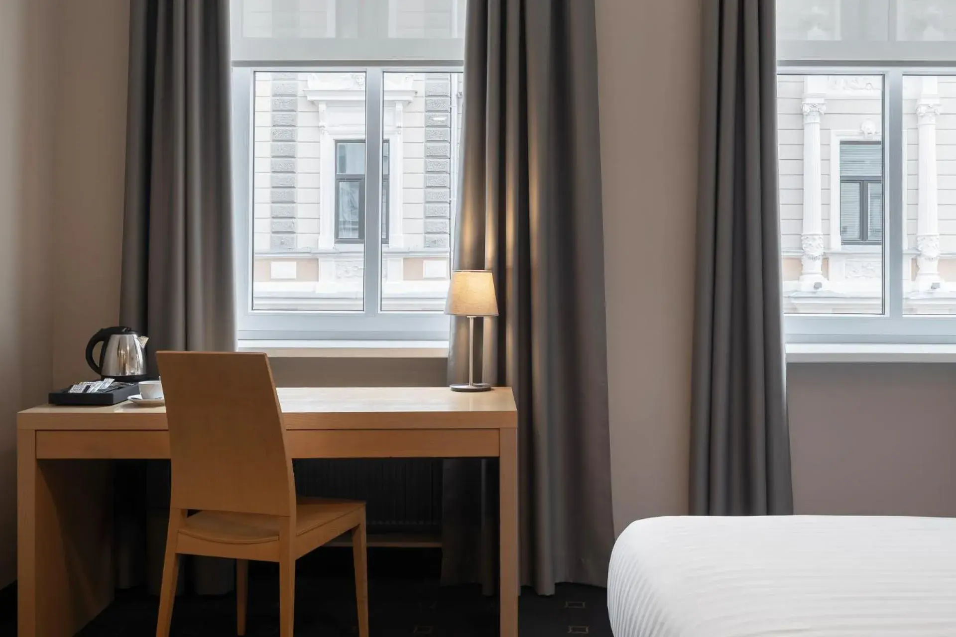 City view, Bed in RIJA Riga City Centre Hotel City view, Bed in RIJA Riga City Centre Hotel