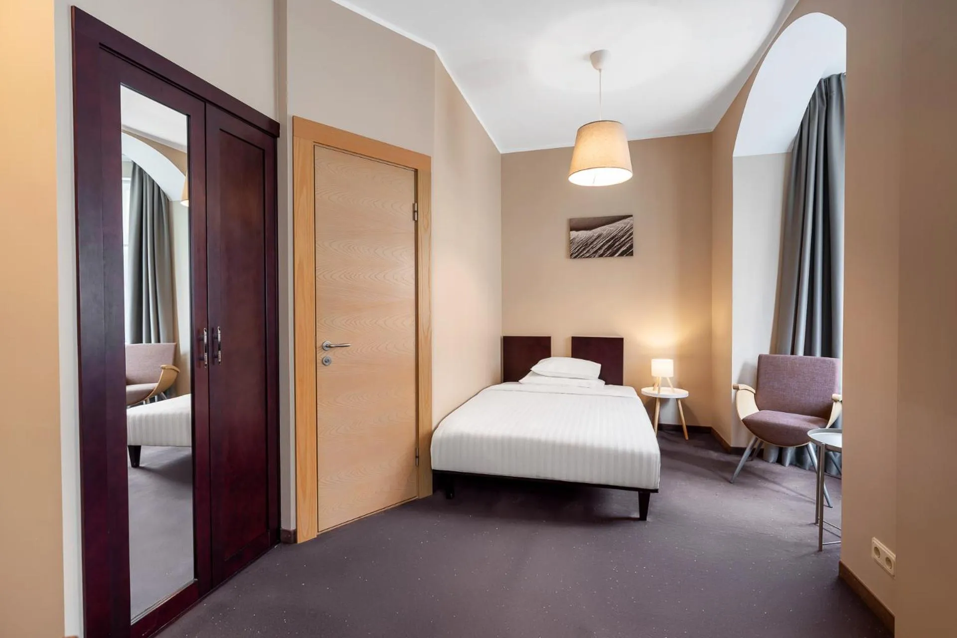 Bedroom, Bed in RIJA Riga City Centre Hotel