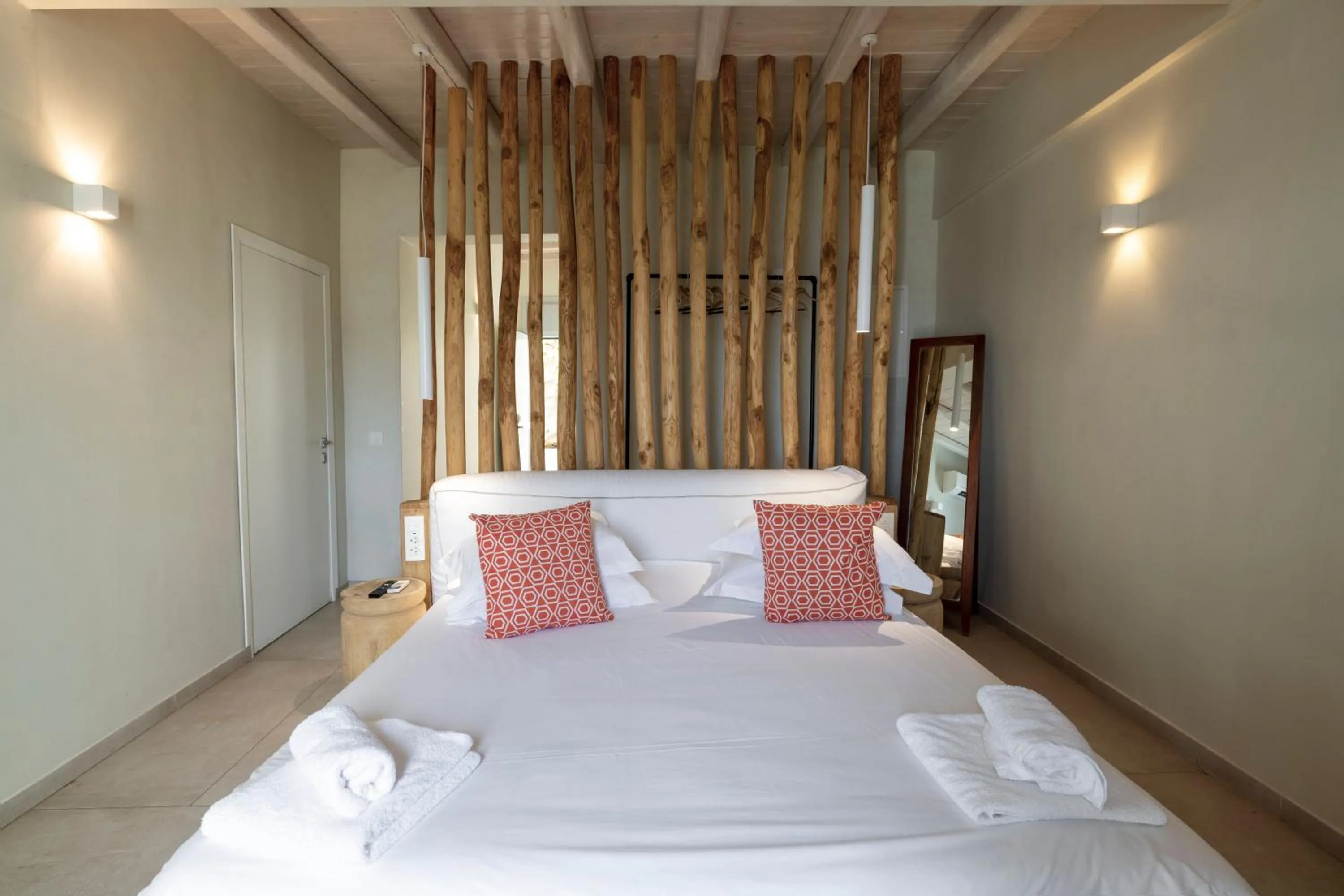 Bed in Legacy Suites